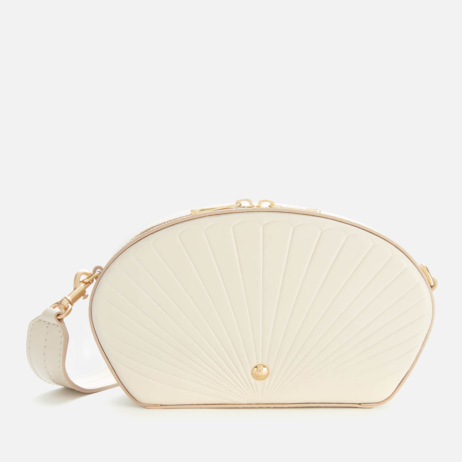 See by Chloé Women's Shell Cross Body Bag - Cement Beige
