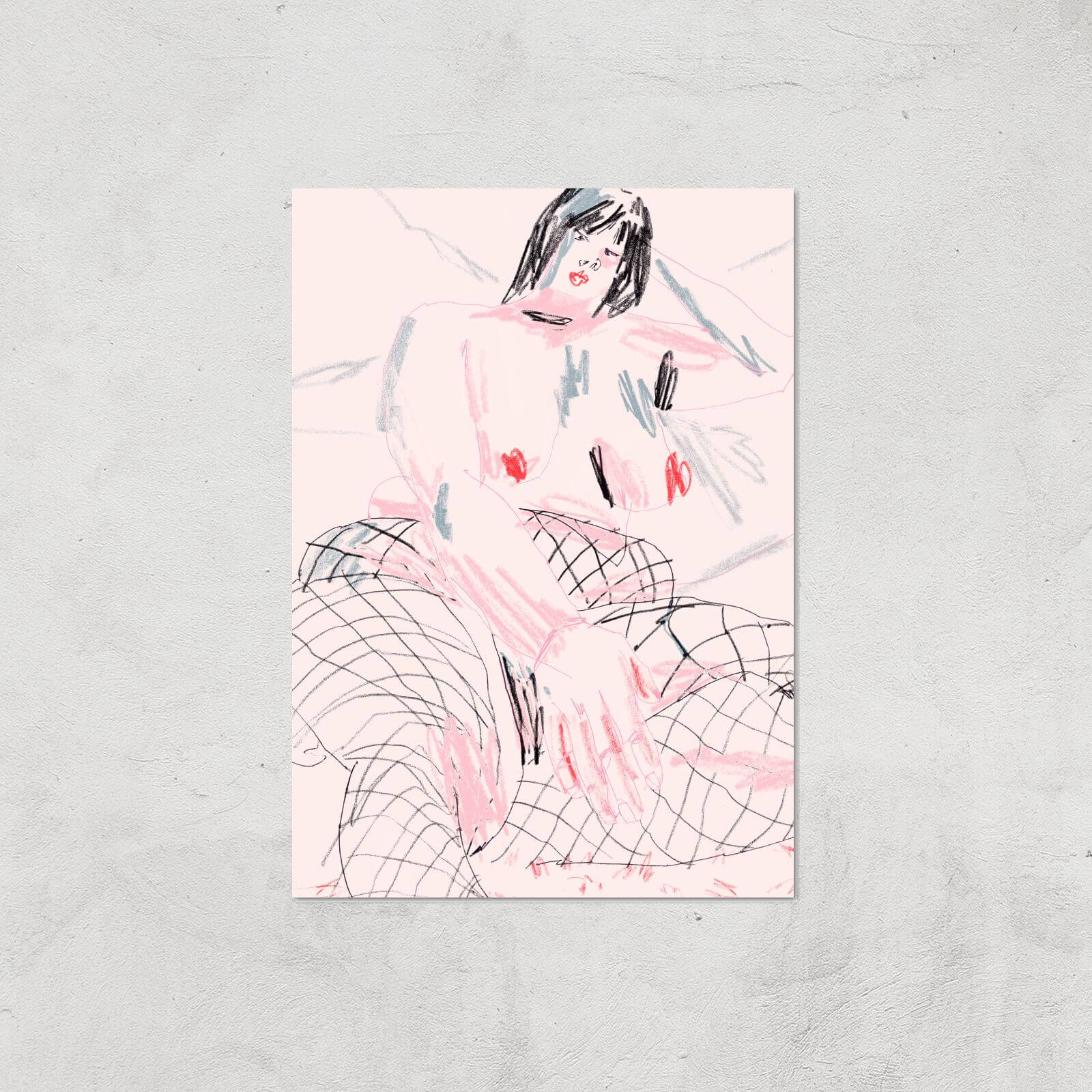 Fishnets Giclee Art Print - A2 - Print Only