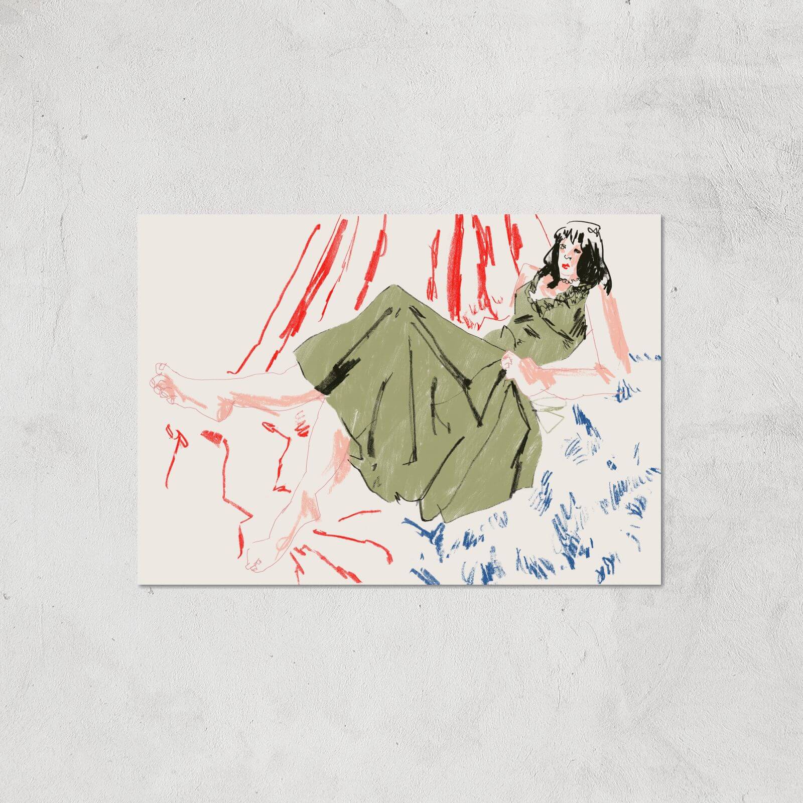 Elisabeth Giclee Art Print - A2 - Print Only