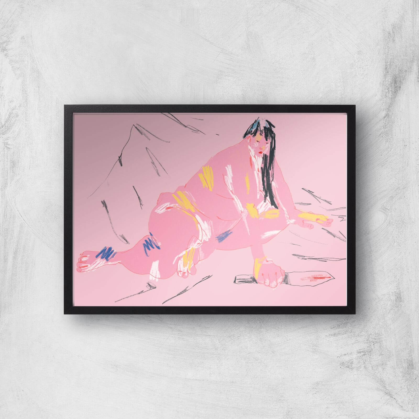 But We Used To Be Loved Giclee Art Print - A3 - Black Frame