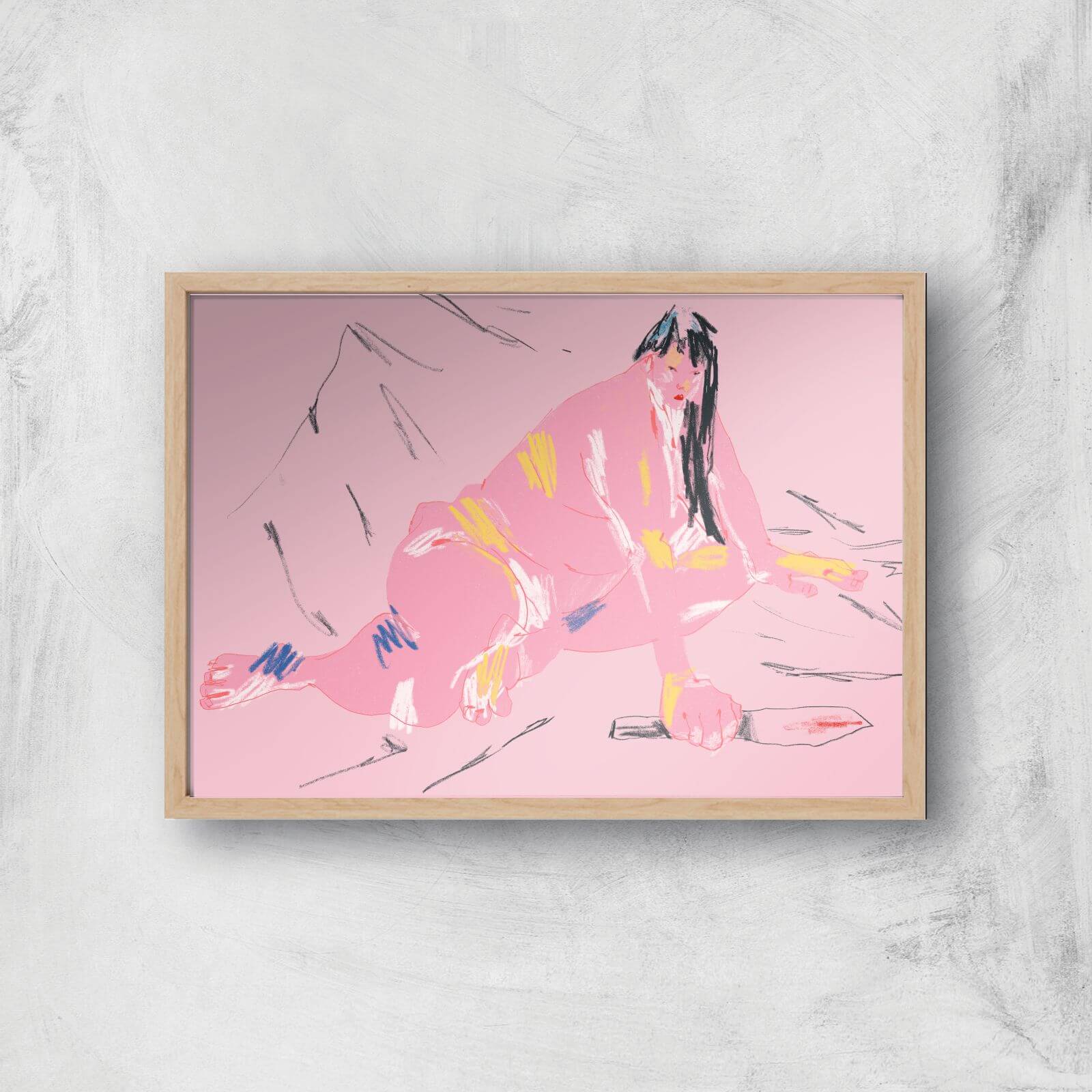 But We Used To Be Loved Giclee Art Print - A2 - Wooden Frame