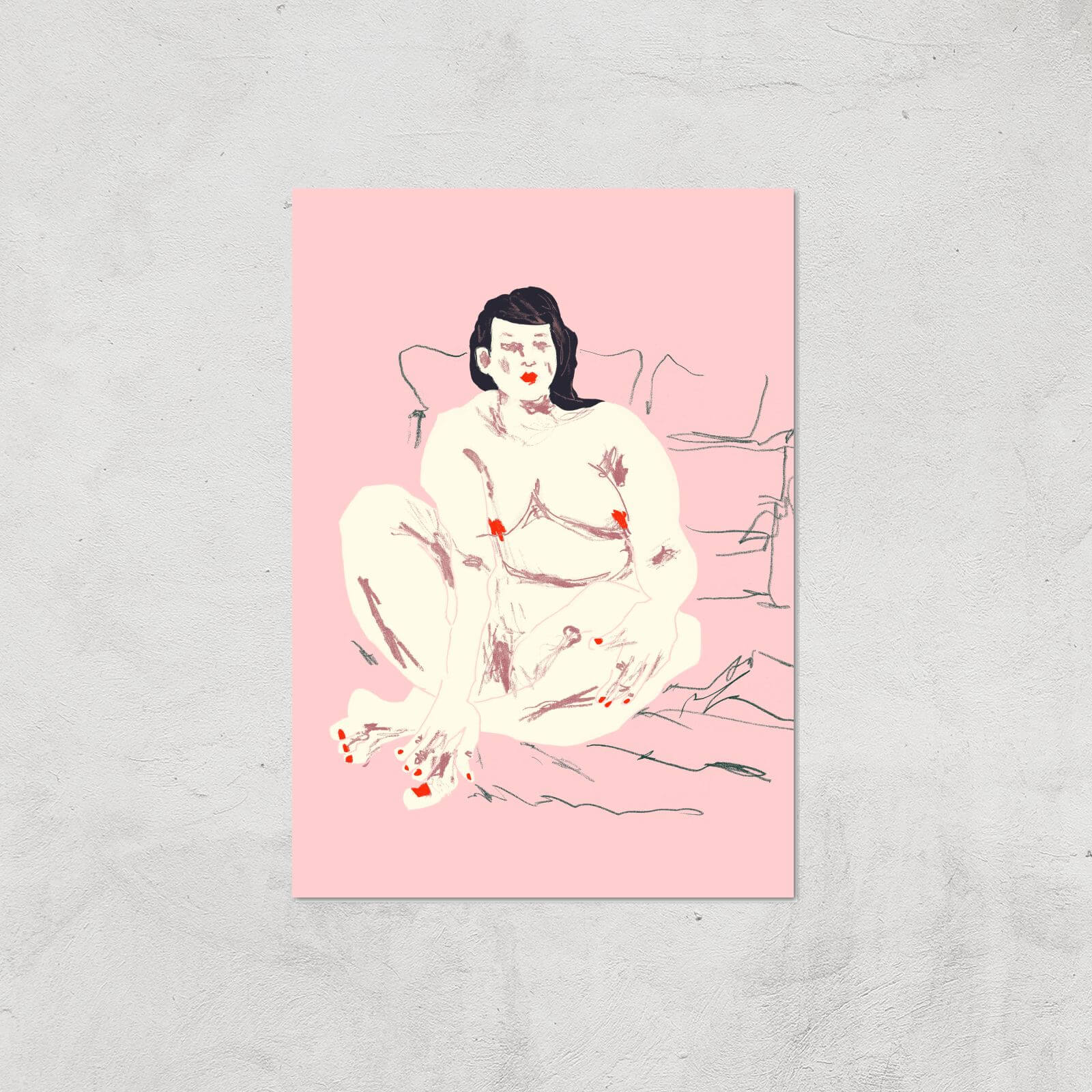 Trixie Giclee Art Print - A3 - Print Only