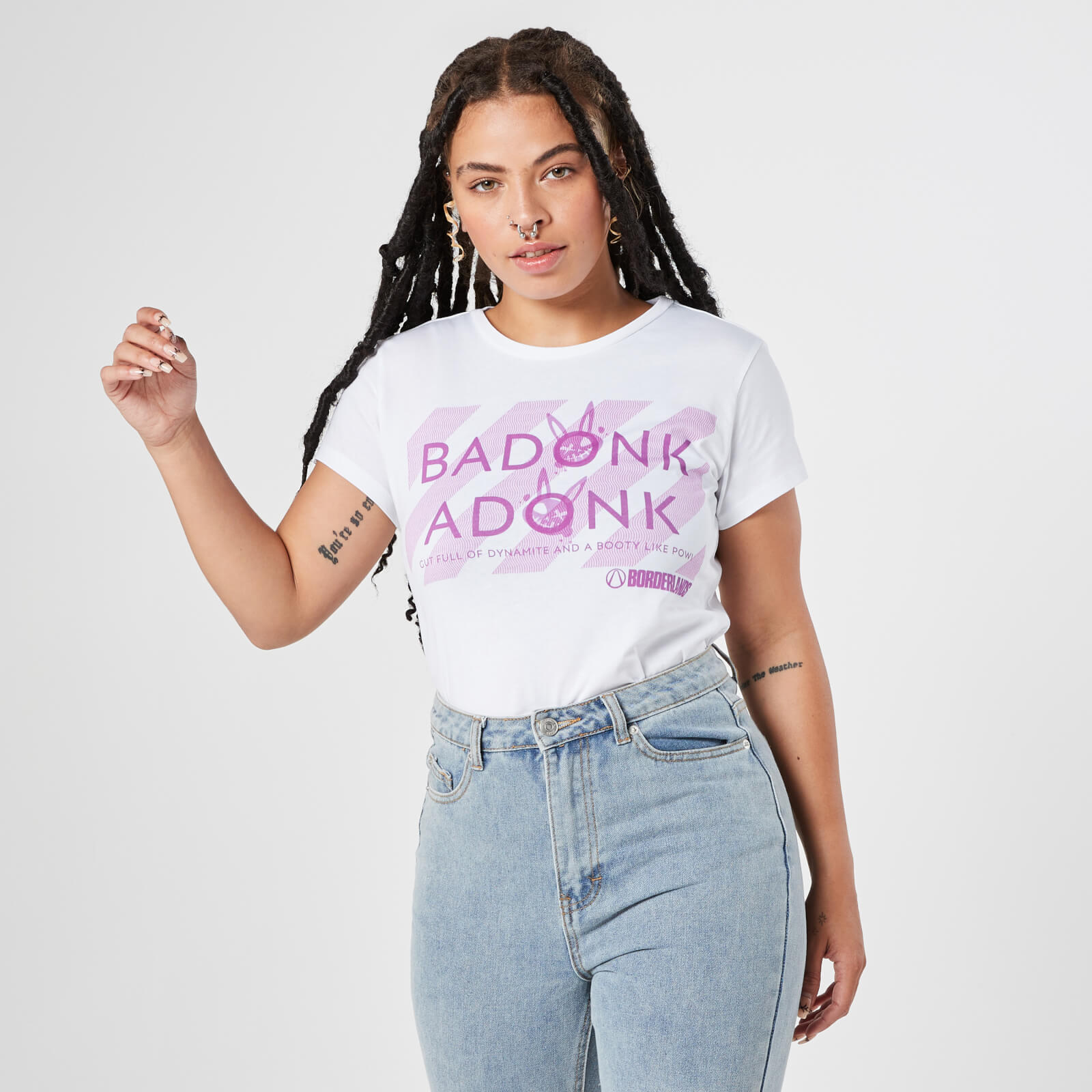 

Borderlands Badonkadonk T-Shirt Femme - Blanc - S - Blanc