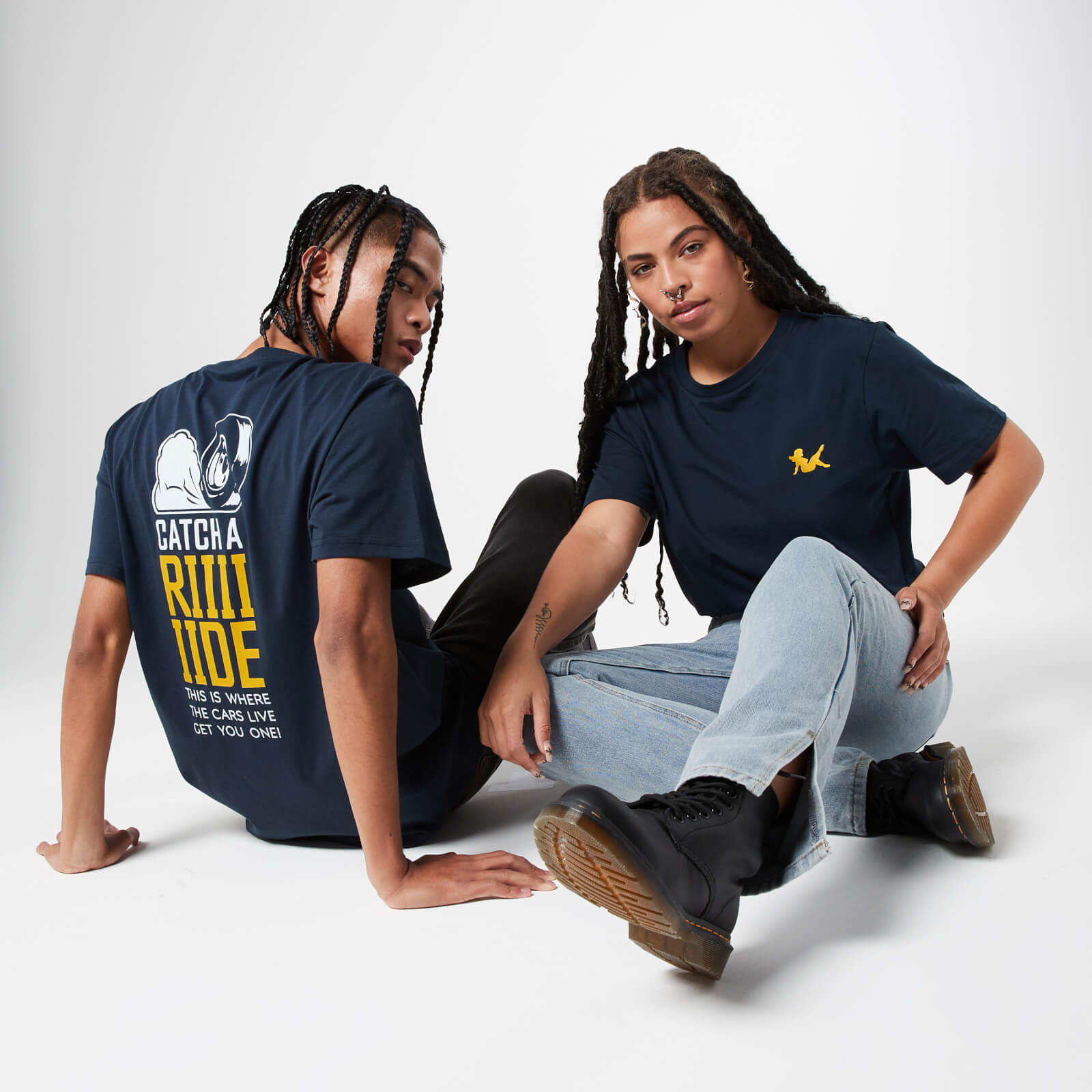 

Borderlands Catch A Ride T-Shirt Unisexe Brodé - Marine - L - Navy