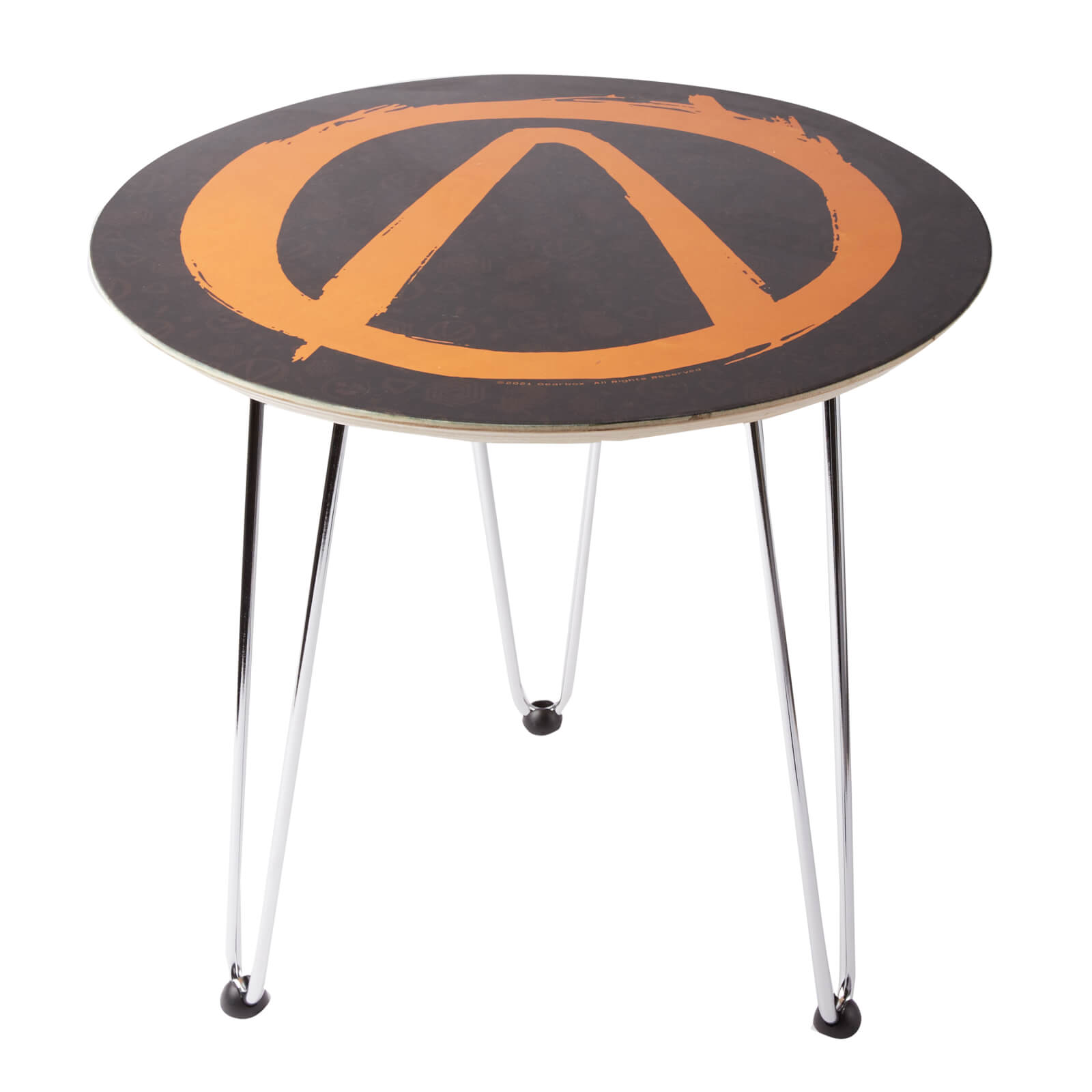 

Decorsome x Borderlands The Vault Wooden Table d'appoint - Silver