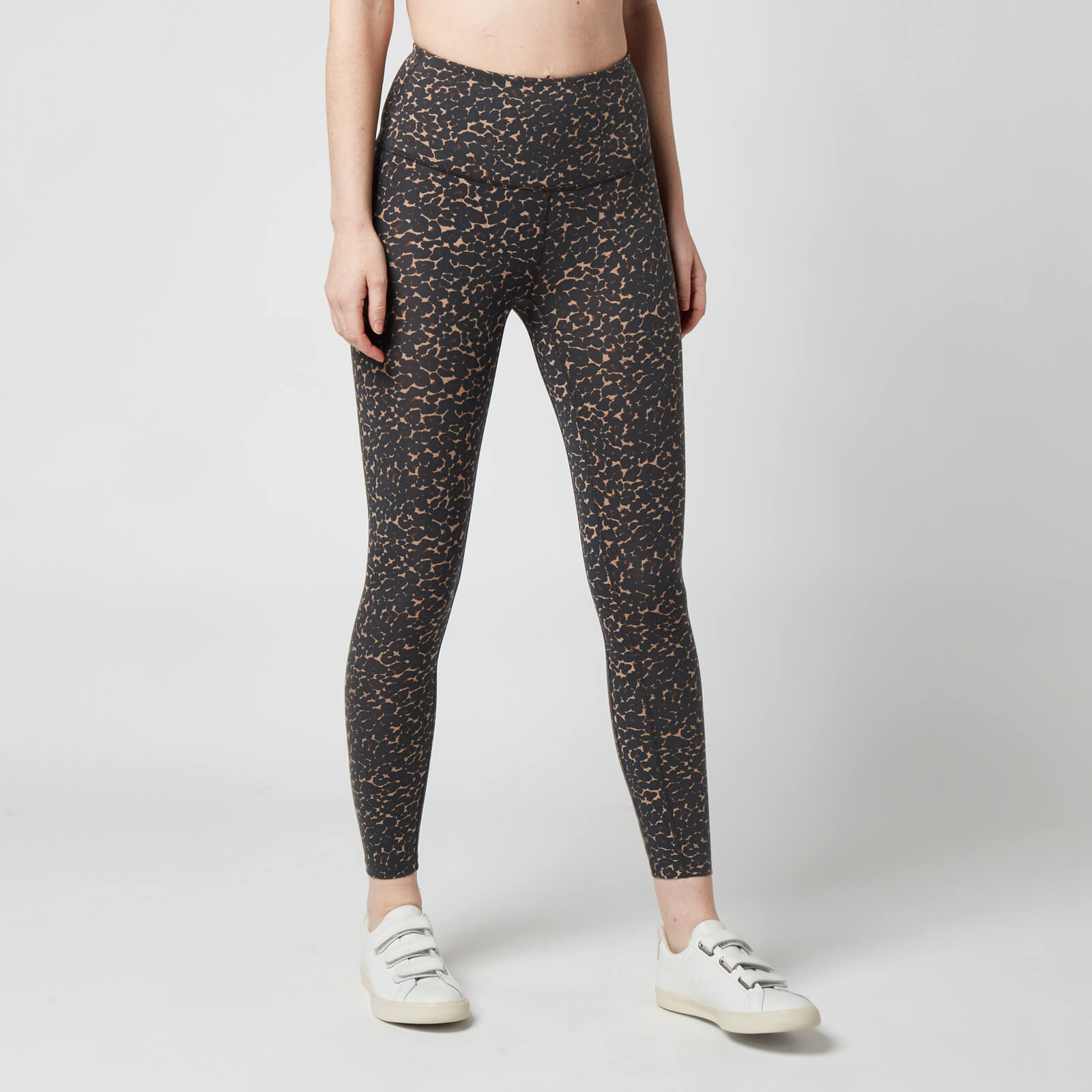 Varley Women's Let'S Move High Rise 25' Leggings - Cluster Leopard - L