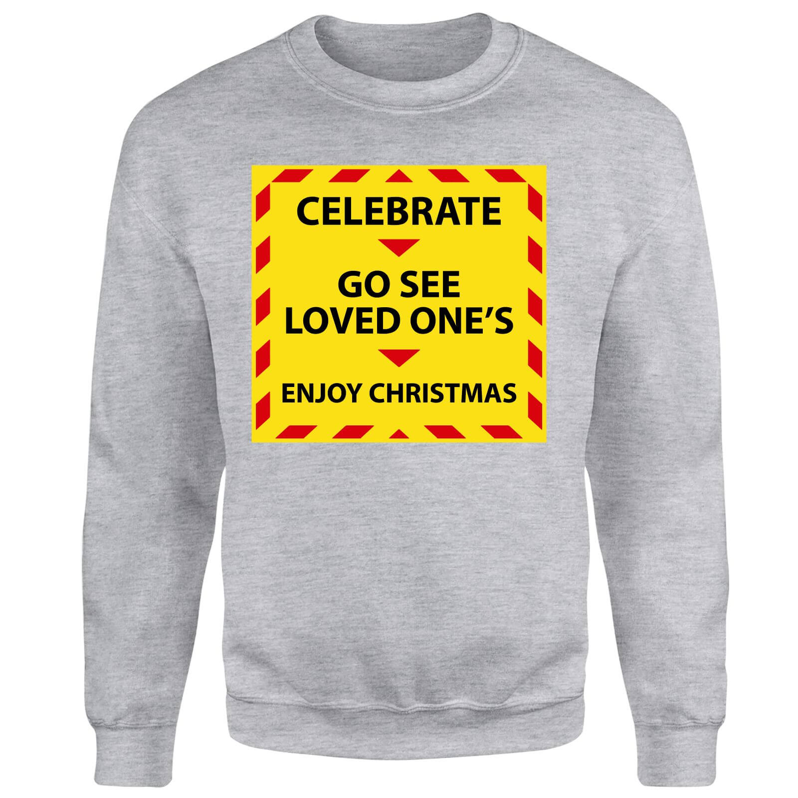 

NHS Covid Christmas Seeing Love Ones Unisex Sweatshirt - Grey - 5XL - Grey
