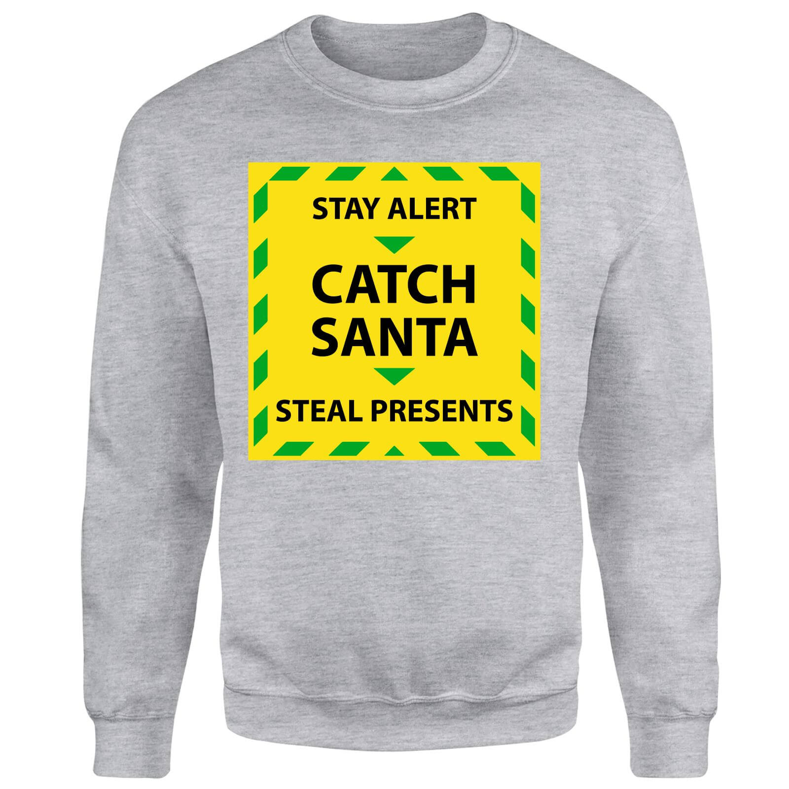 

NHS Covid Christmas Catching Santa Unisex Sweatshirt - Grey - 5XL - Grey