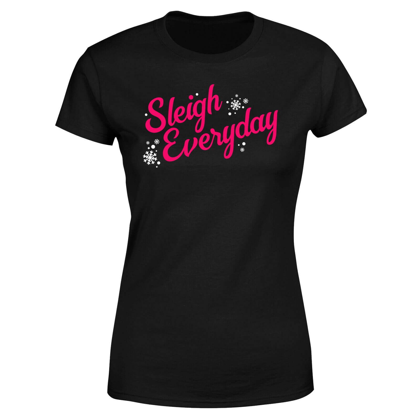 Sleigh Everyday Women's T-Shirt - Black - XS - Black