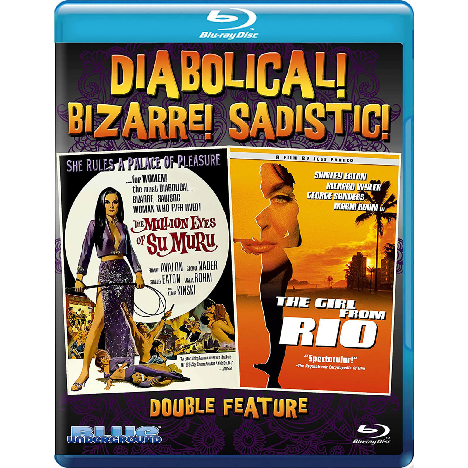 

Double Feature: The Million Eyes Of Sumuru / Girl From Rio