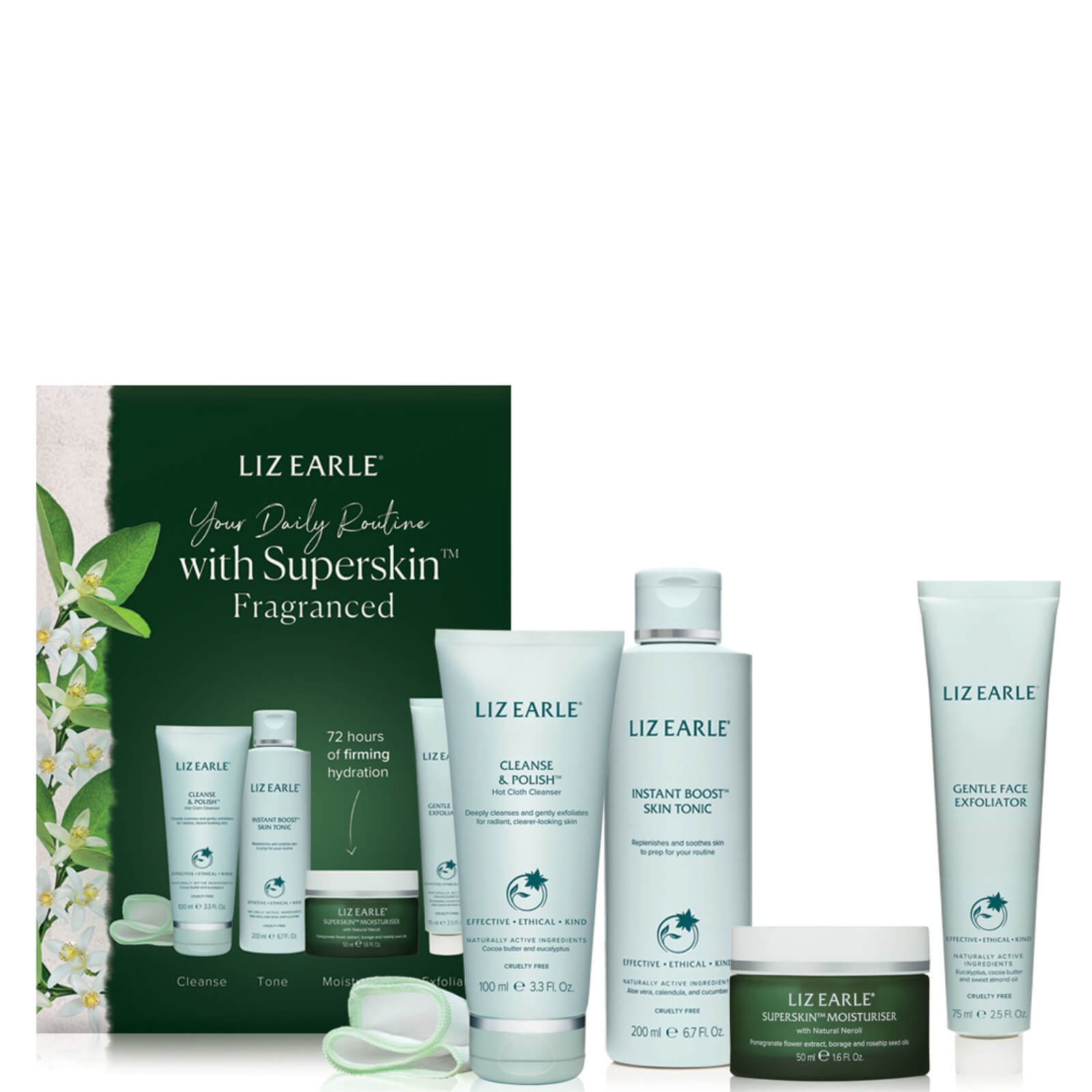 

Liz Earle Your Daily Routine Kit with Superskin Moisturiser