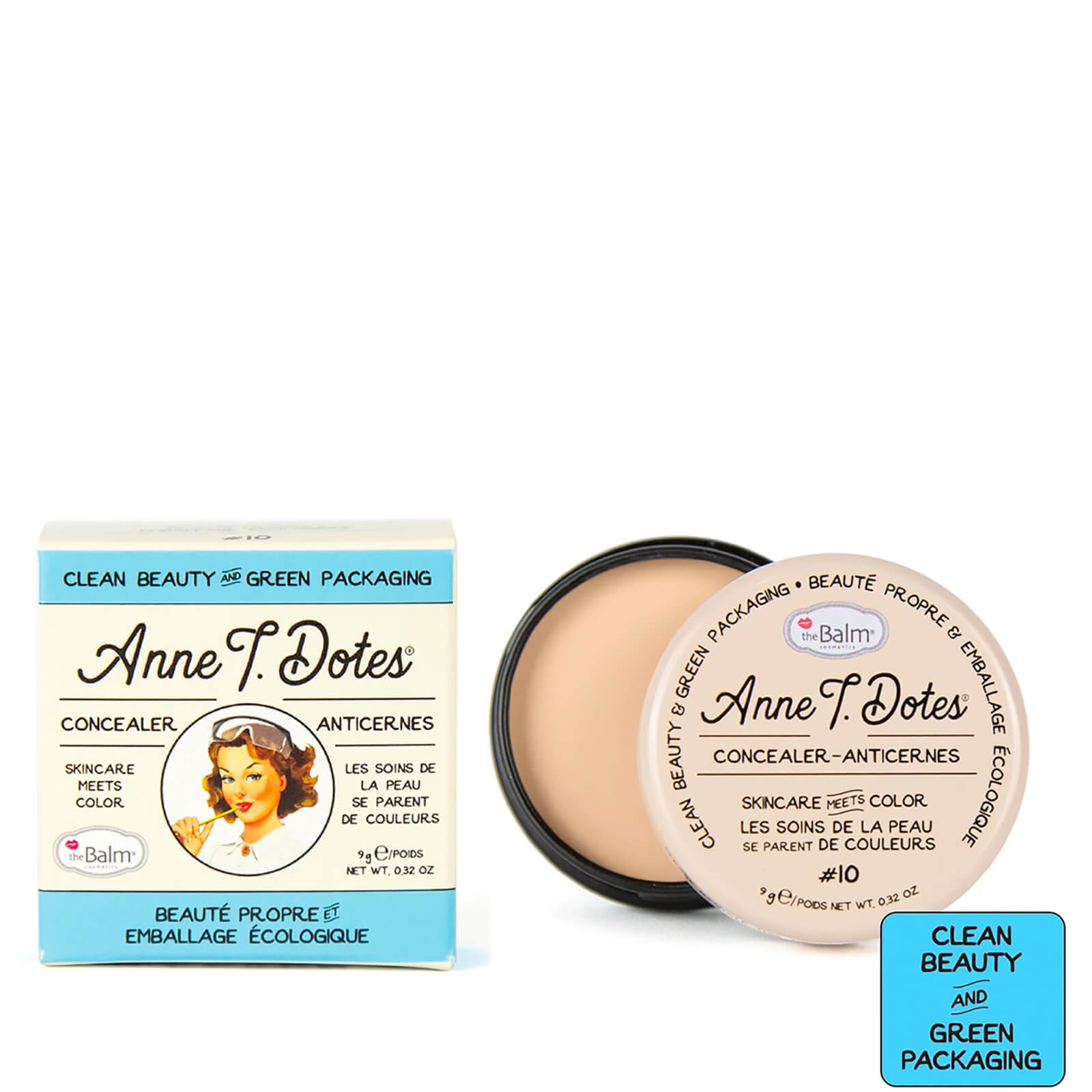 theBalm Anne T. Dotes Concealer 9g (Various Shades) - Lighter than light