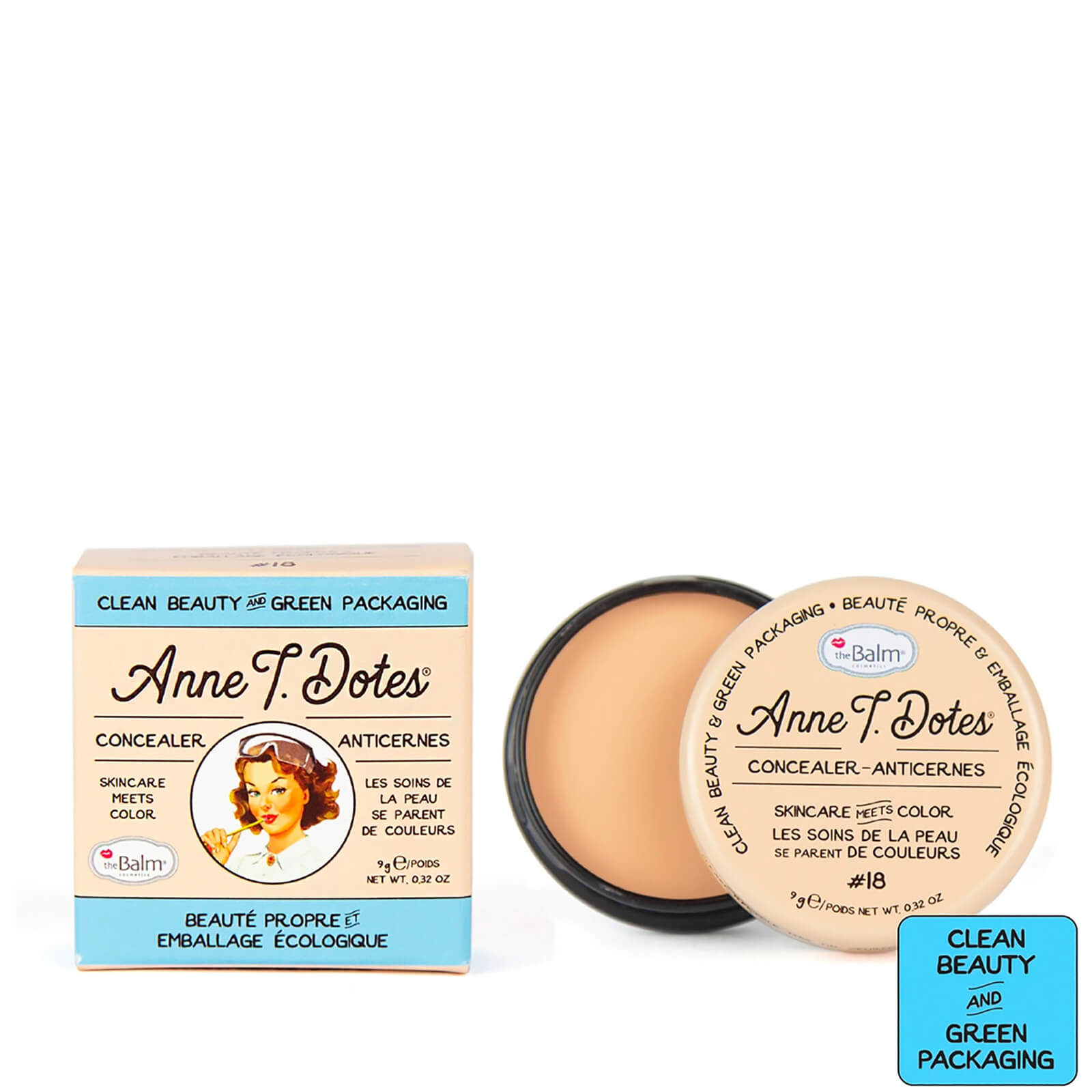 theBalm Anne T. Dotes Concealer 9g (Various Shades) - Light