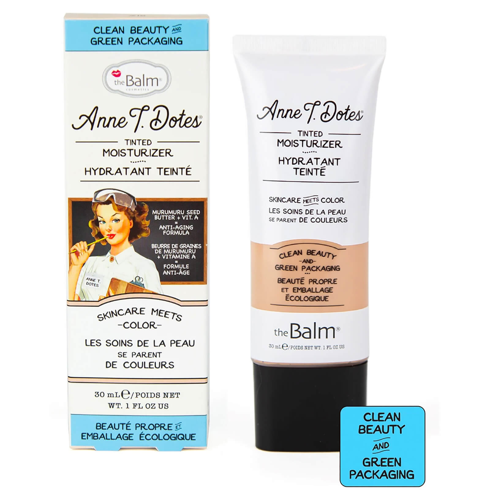 theBalm Anne T. Dotes Tinted Moisturiser 30ml (Various Shades) - Light