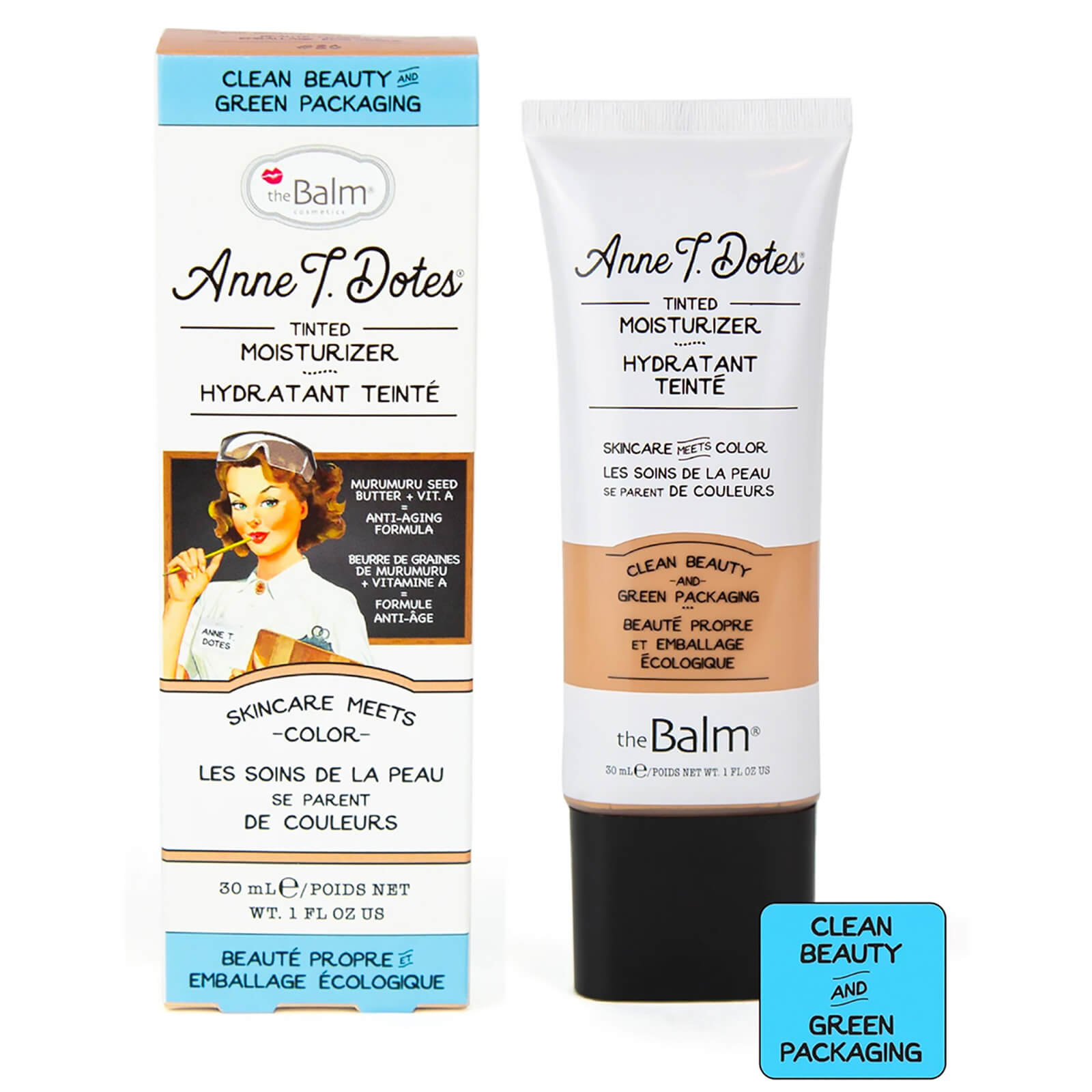 theBalm Anne T. Dotes Tinted Moisturiser 30ml (Various Shades) - Medium