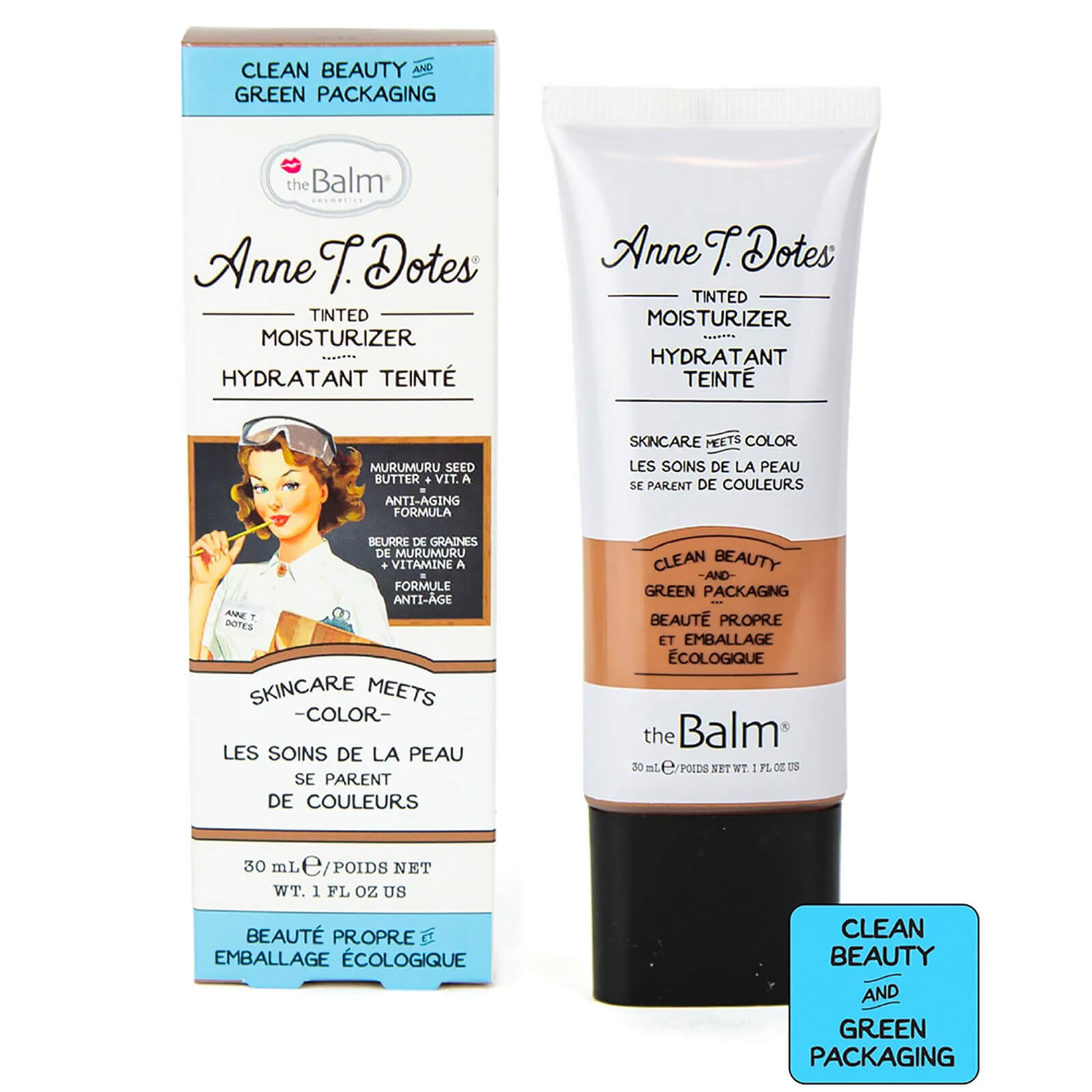 theBalm Anne T. Dotes Tinted Moisturiser 30ml (Various Shades) - Dark