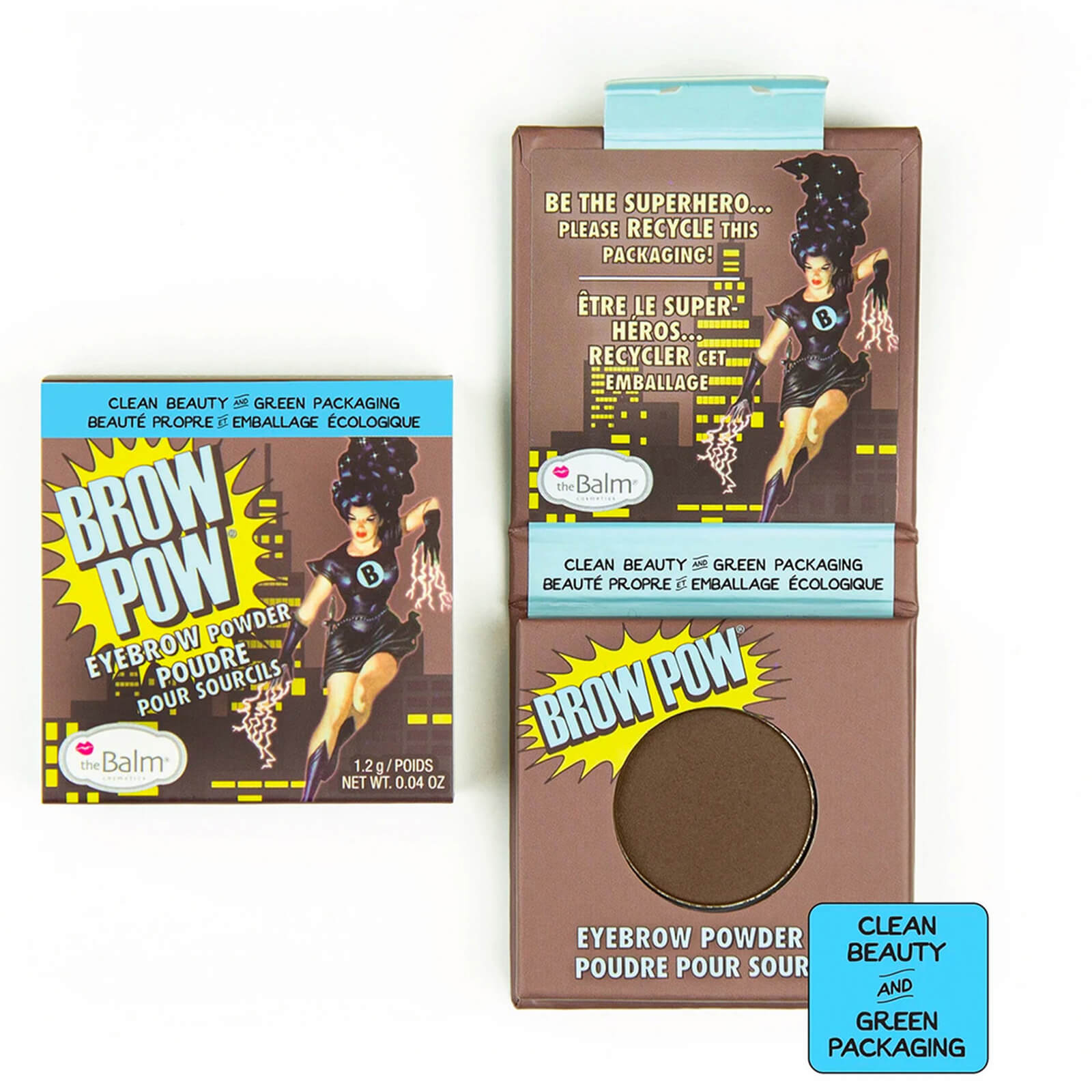 

theBalm Brow Pow 1.2g (Various Shades) - Dark Brown