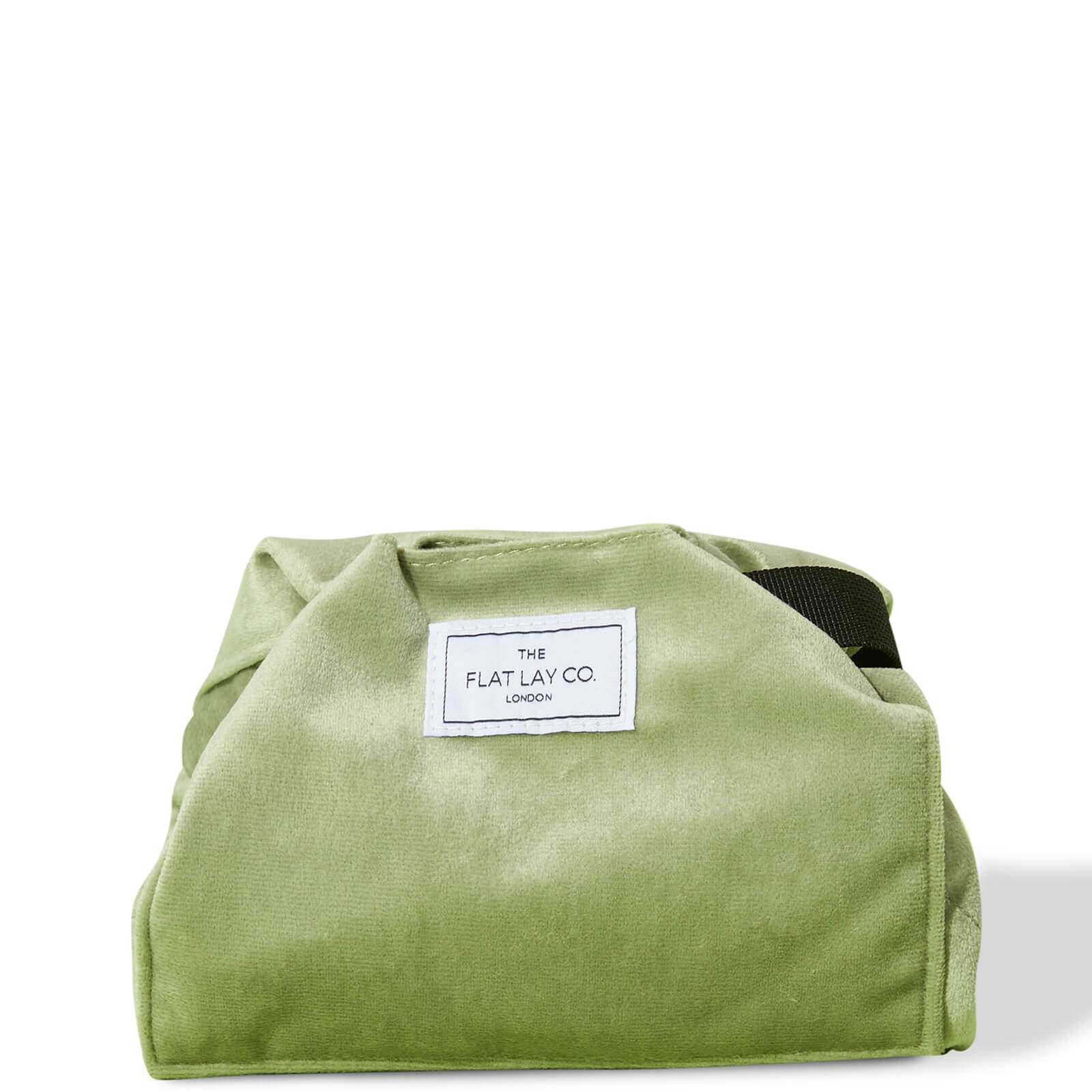 

The Flat Lay Co. Drawstring Bag - Sage Green Velvet