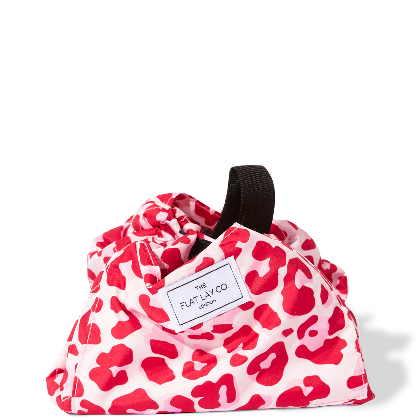 Thumbnail - The Flat Lay Co. Drawstring Bag - Pink Leopard