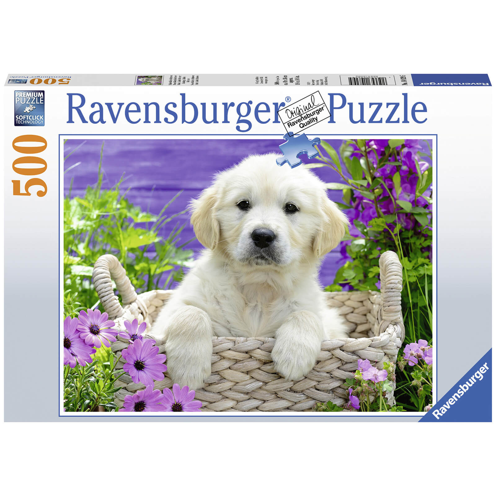 Ravensburger Sweet Golden Retriever 500 piece Jigsaw Puzzle
