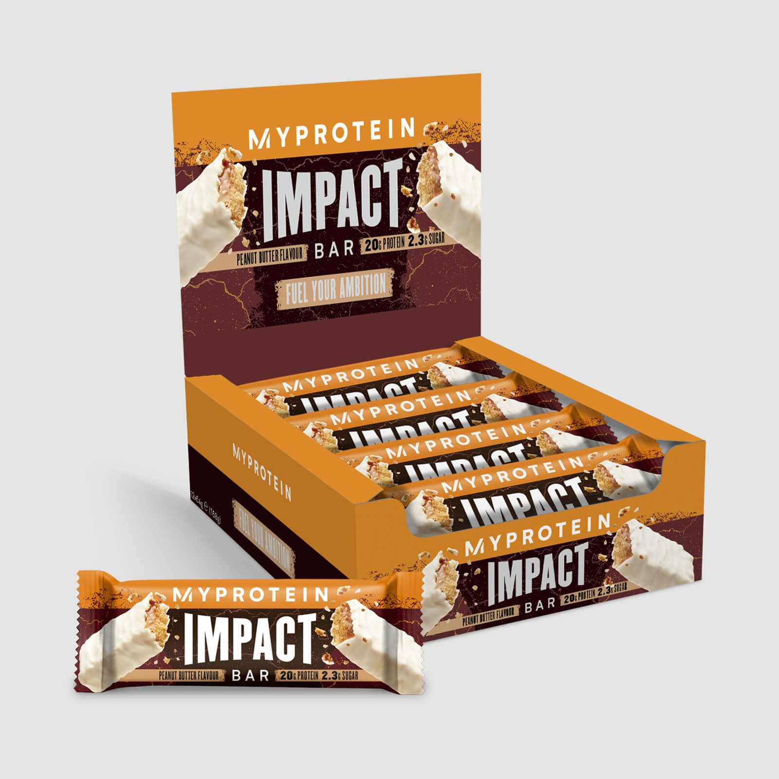 Barre protéinée Impact - 6Barres - Cookies et crème