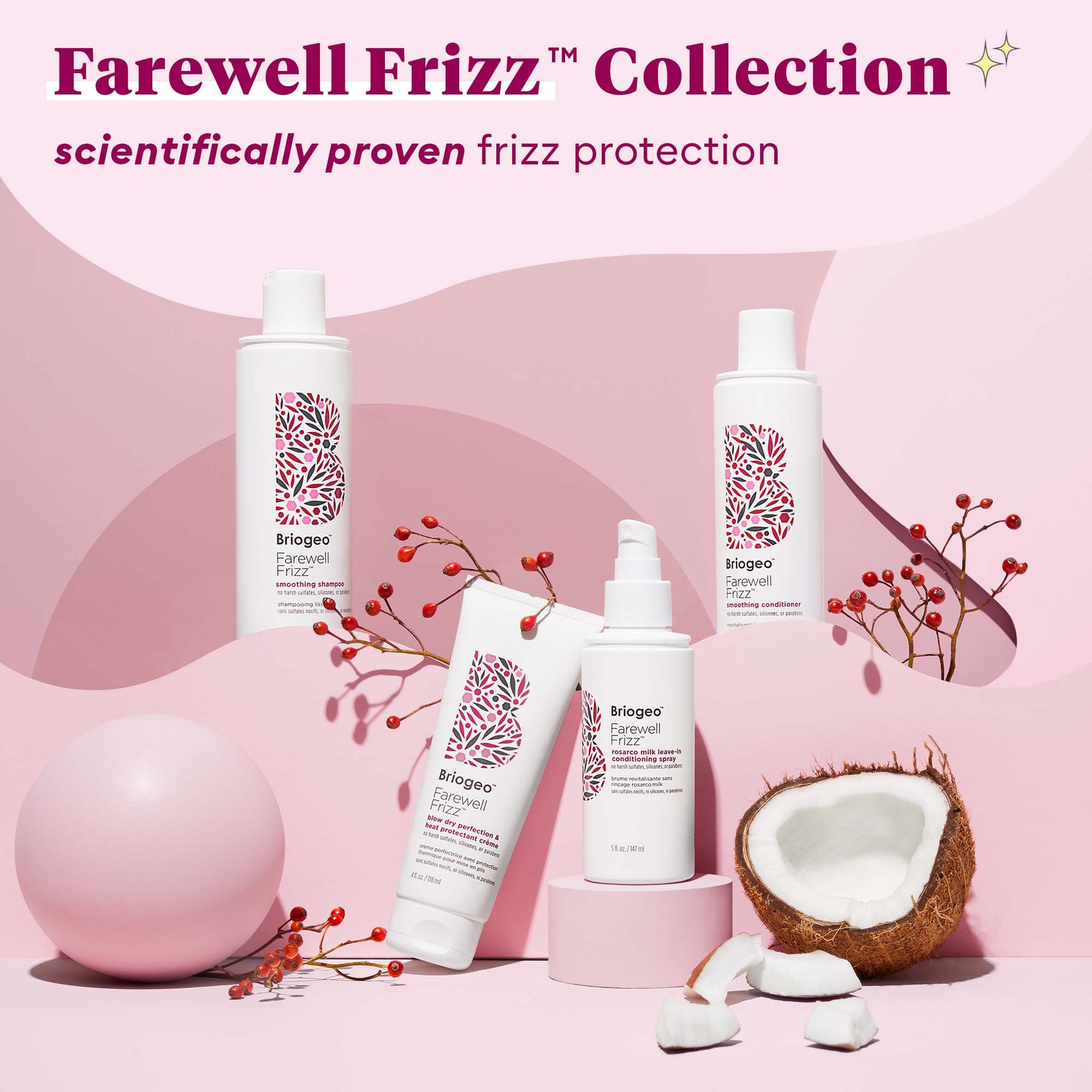Thumbnail - Briogeo Farewell Frizz Smoothing Shampoo 236ml