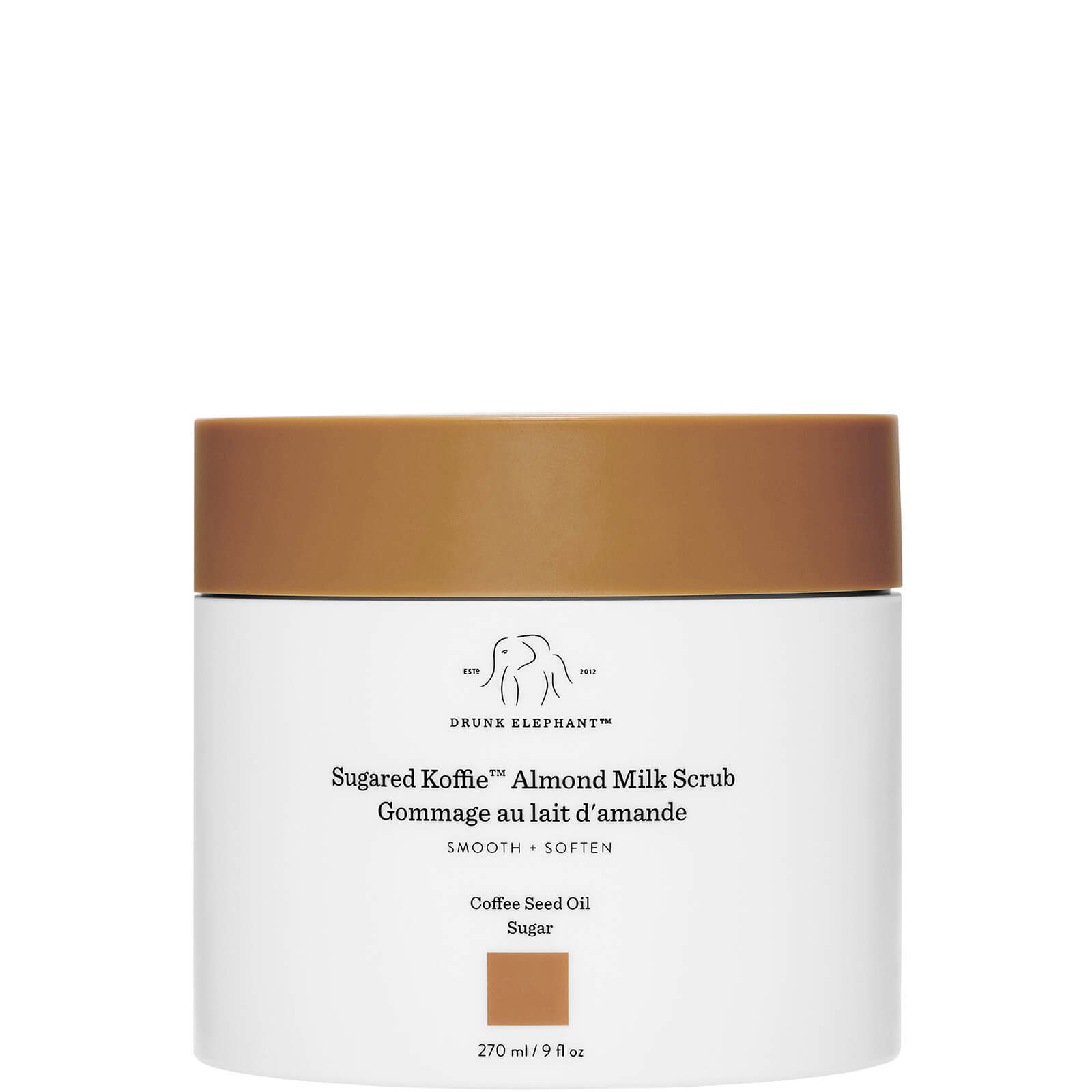 Photos - Facial / Body Cleansing Product Drunk Elephant Sugared Koffie Almond Milk Scrub