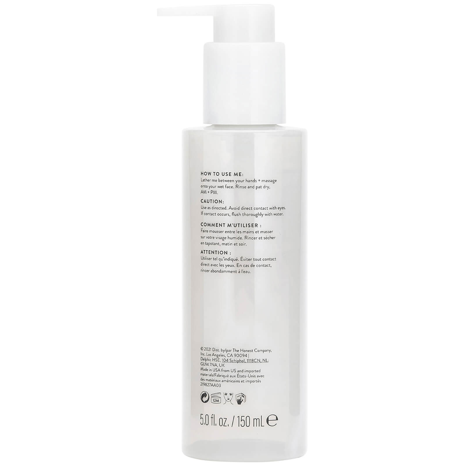 

Honest Beauty Gentle Gel Cleanser 148ml