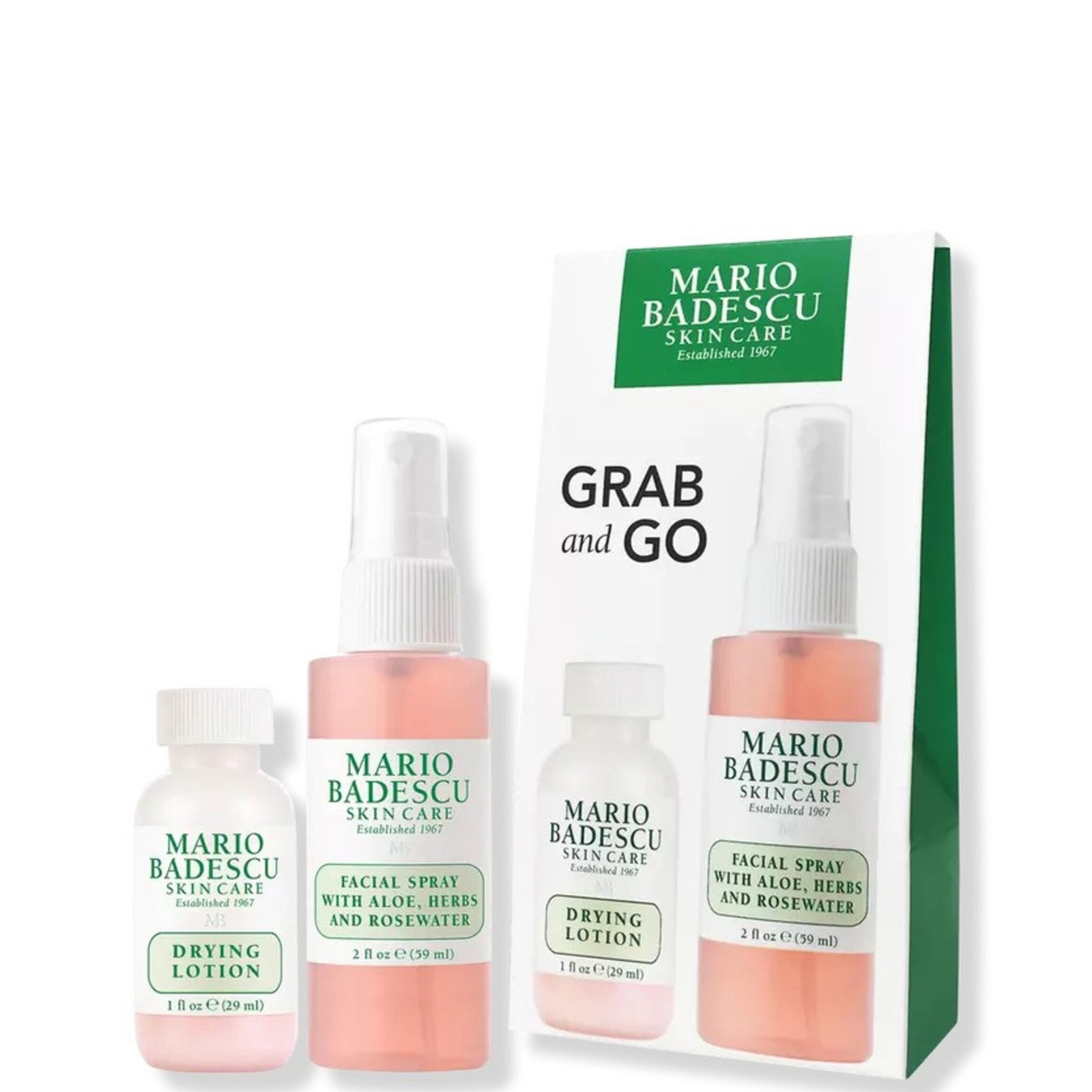 Mario Badescu Grab and Go Set (Worth £22.00)