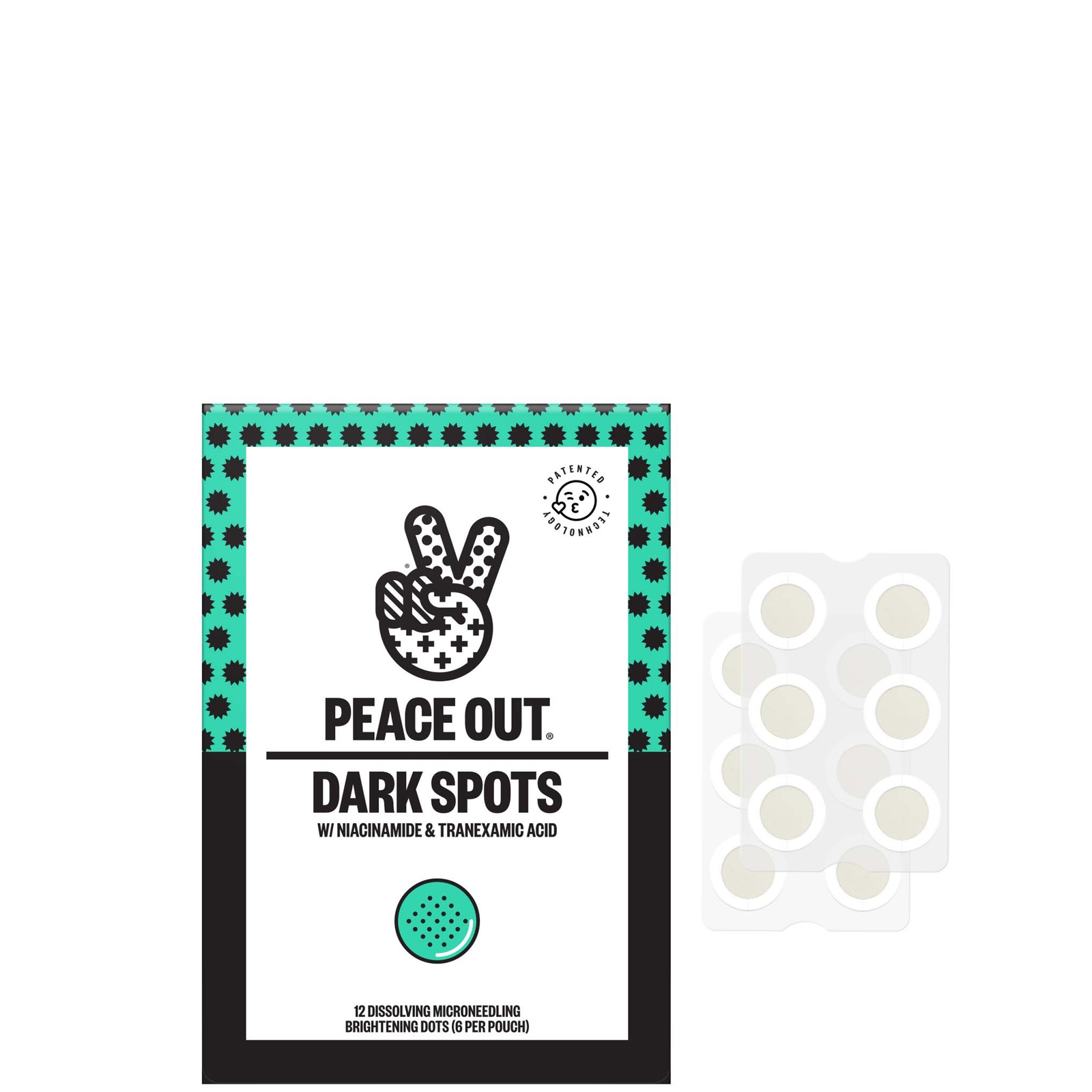 Peace Out Microneedling Dark Spot Brightening (12 Dots)