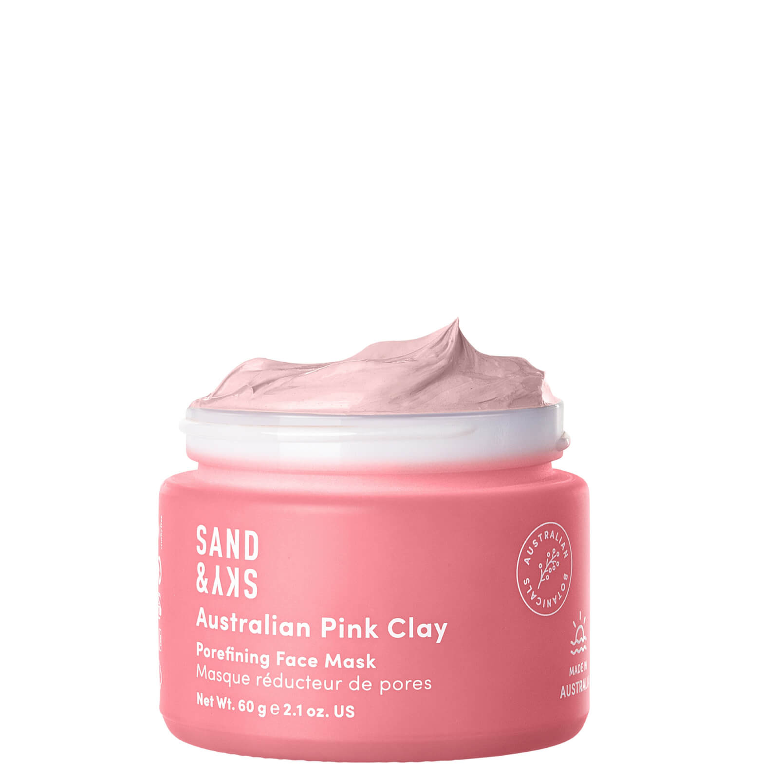 Photos - Facial Mask Sand & Sky Brilliant Skin Purifying Pink Clay Mask 60g SS0000012010