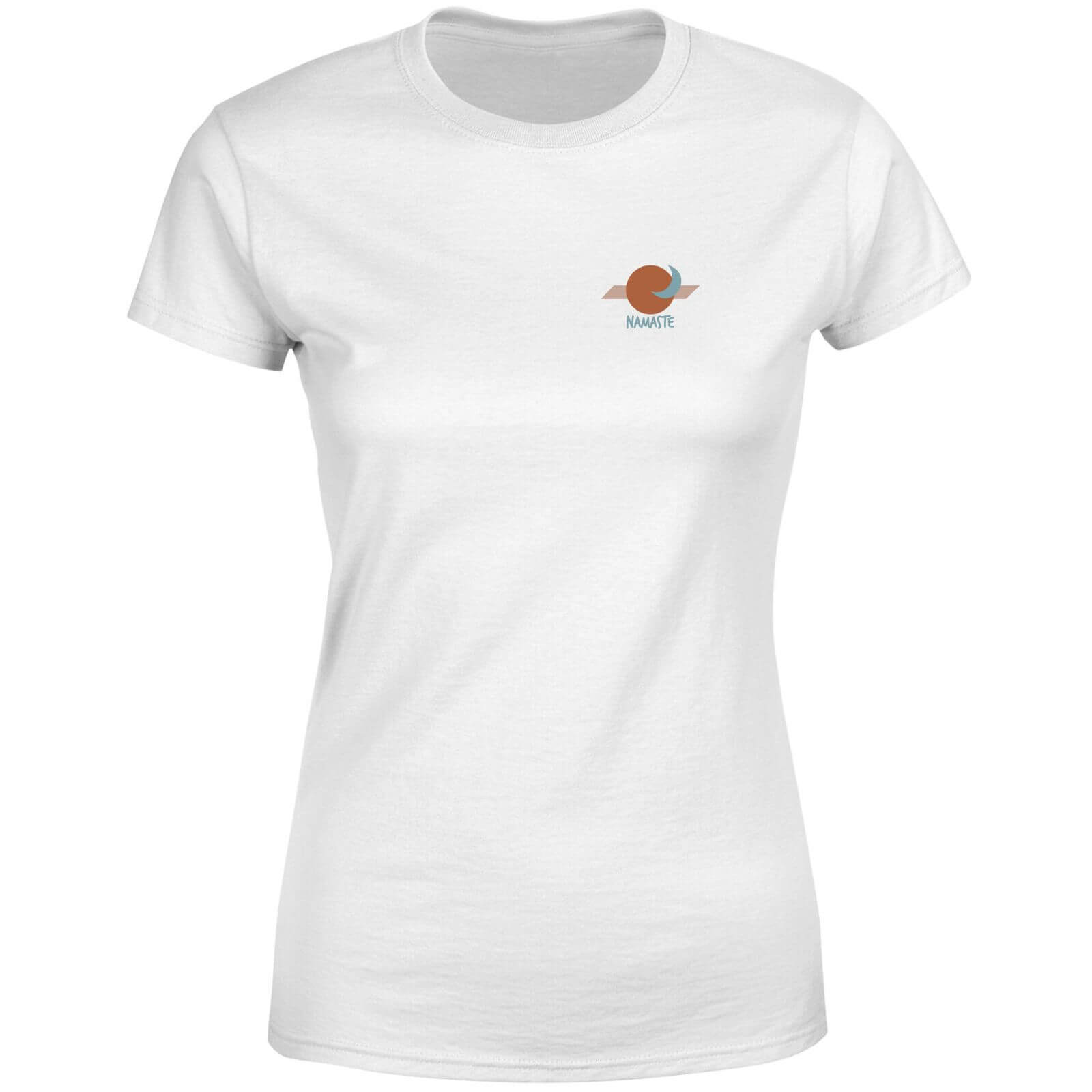 Yoga Namaste Women's T-Shirt - White - XL - White