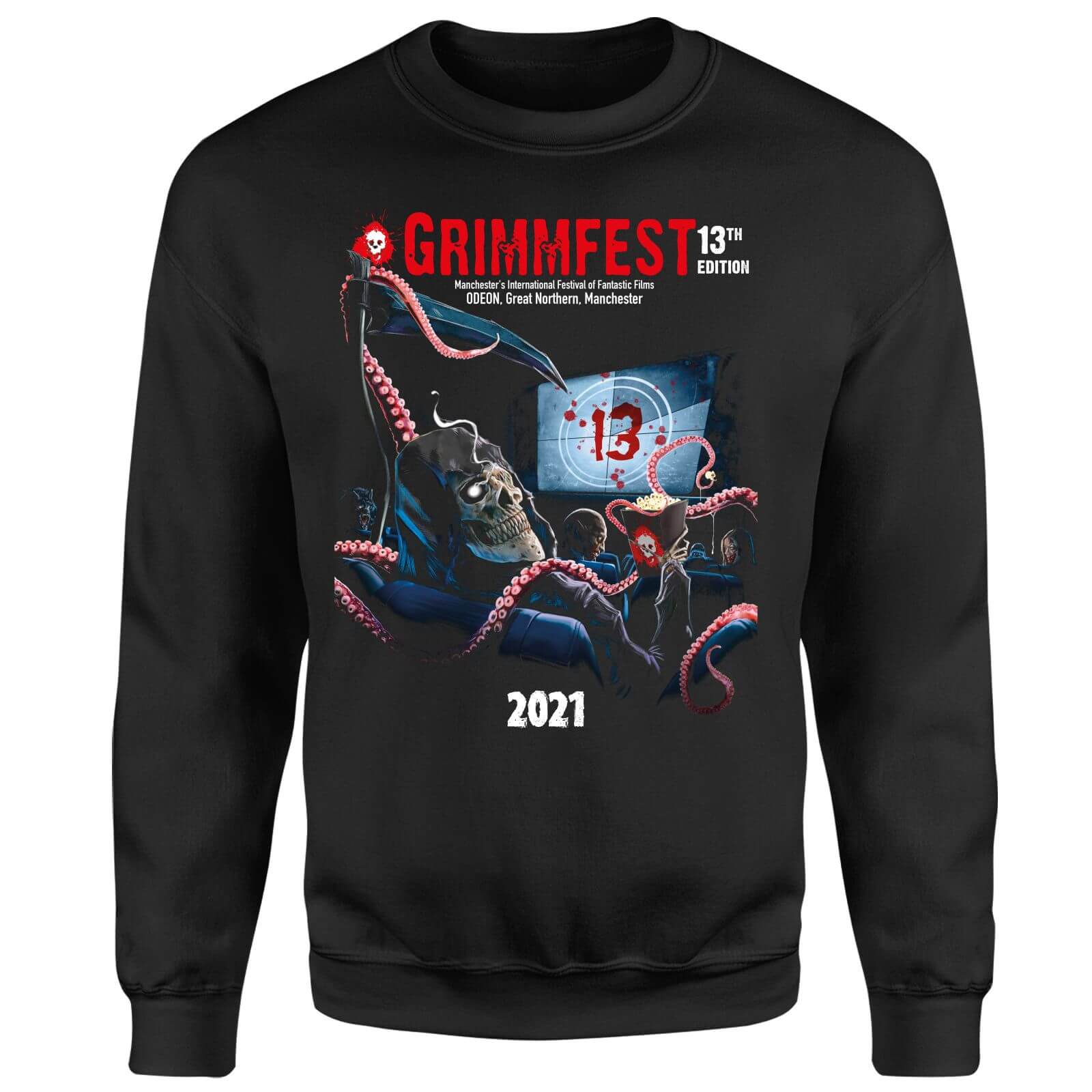 Grimmfest 2021 Sweatshirt - Black - 3XL - Black