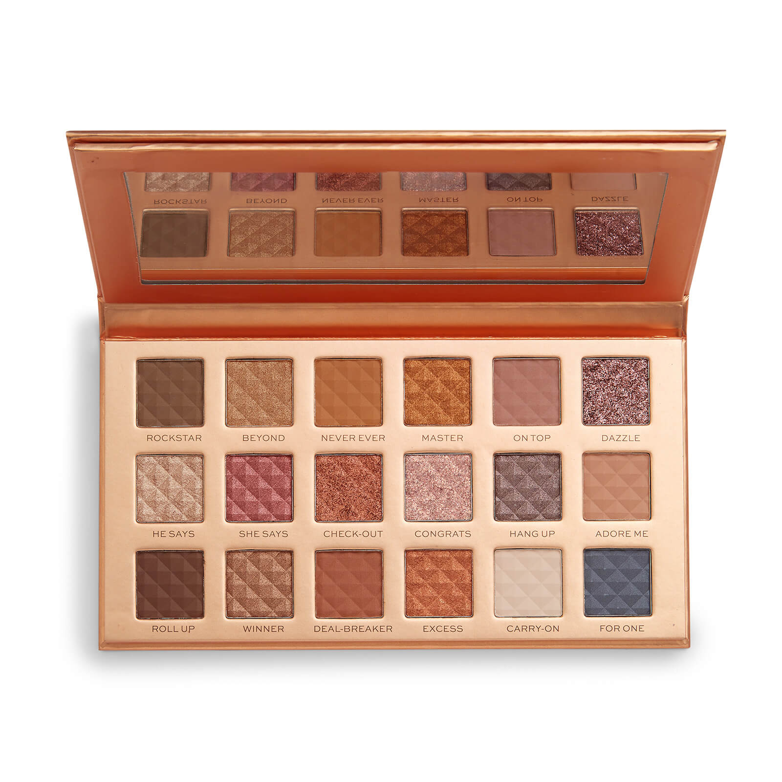 Revolution Pro Rockstar Shadow Palette Rose Gold Edition