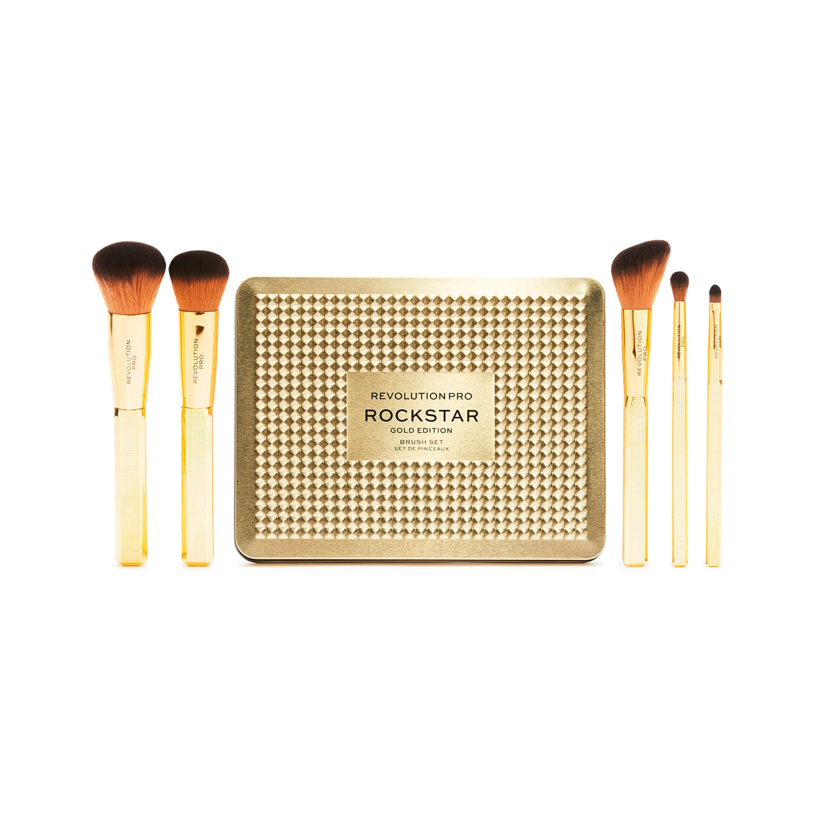 Revolution Pro Rockstar Gold Edition Brush Set