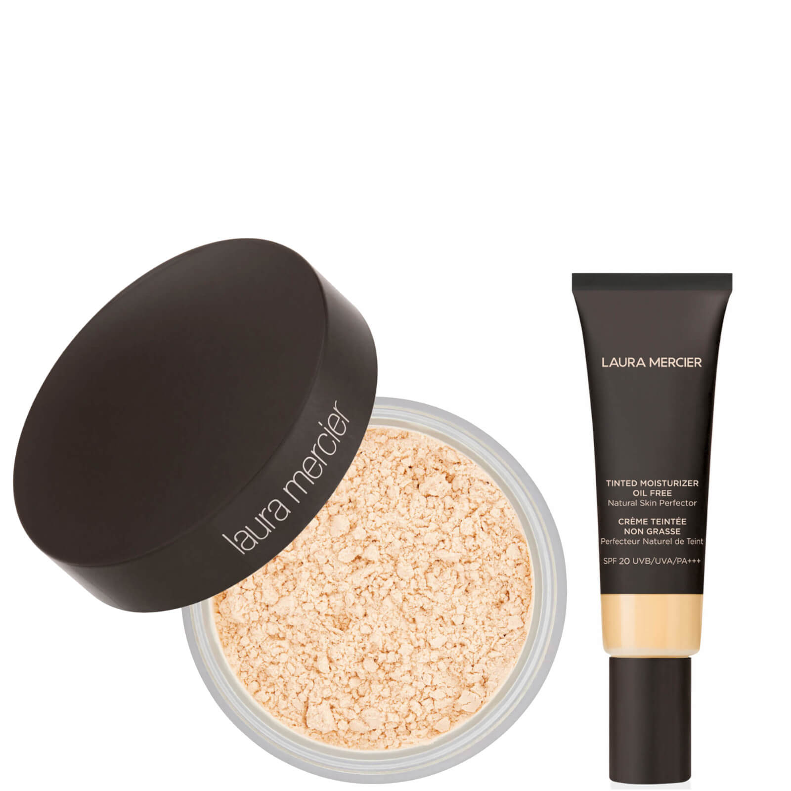 

Laura Mercier Translucent Loose Setting Powder and Oil Free Tinted Moisturiser Duo (Various Shades) - Pearl