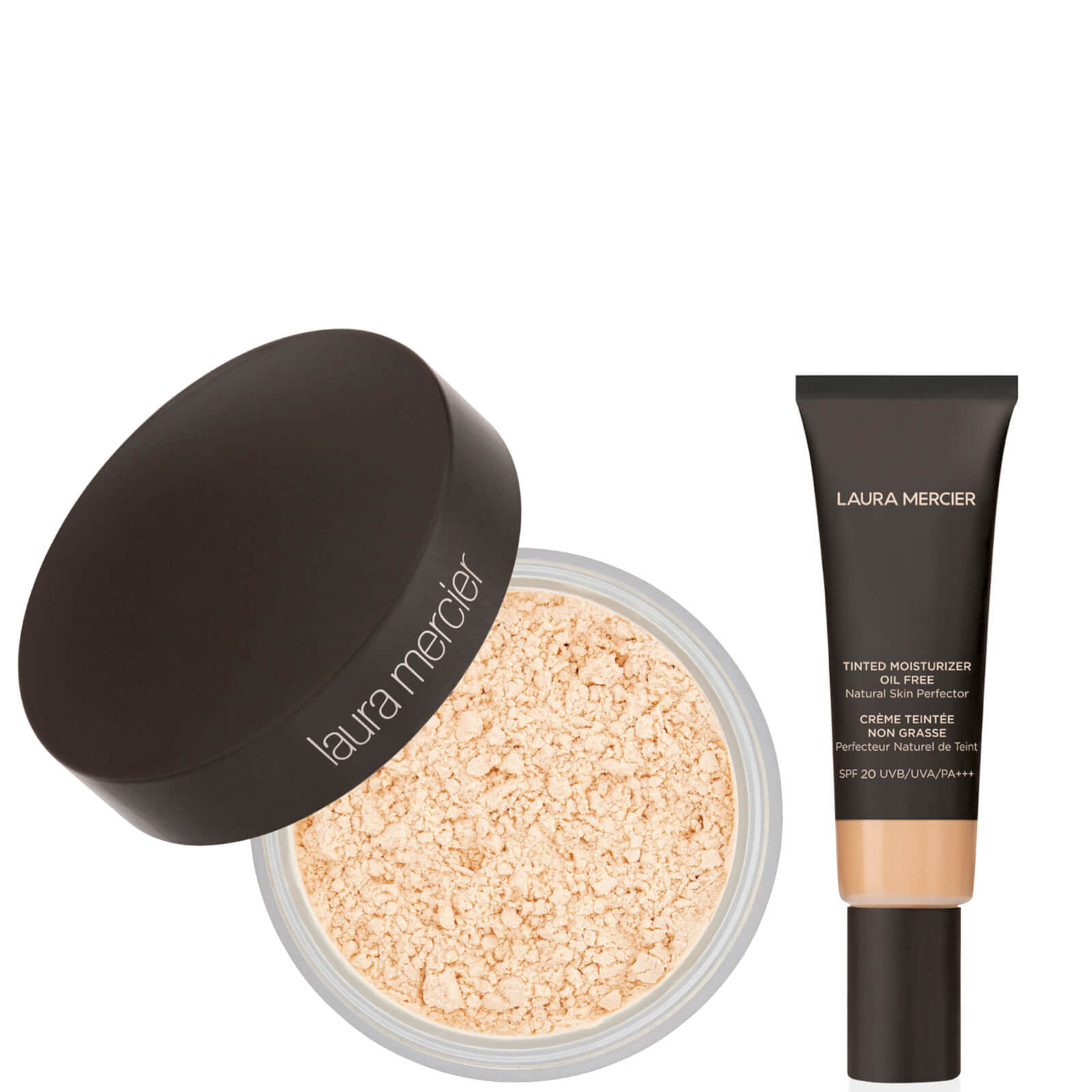 

Laura Mercier Translucent Loose Setting Powder and Oil Free Tinted Moisturiser Duo (Various Shades) - Vanille