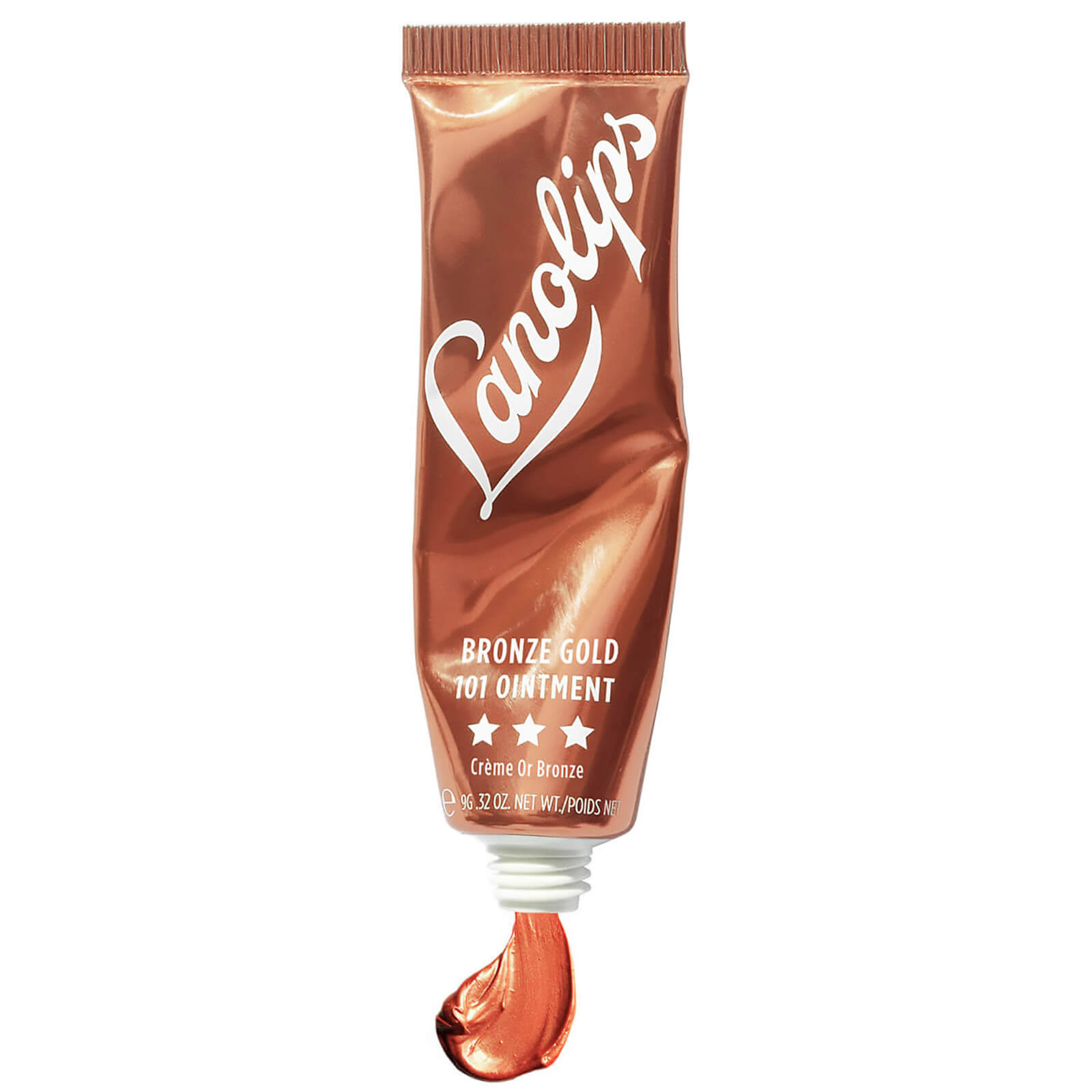 

Lanolips 101 Ointment Lip + Cheek Tint Bronze Gold