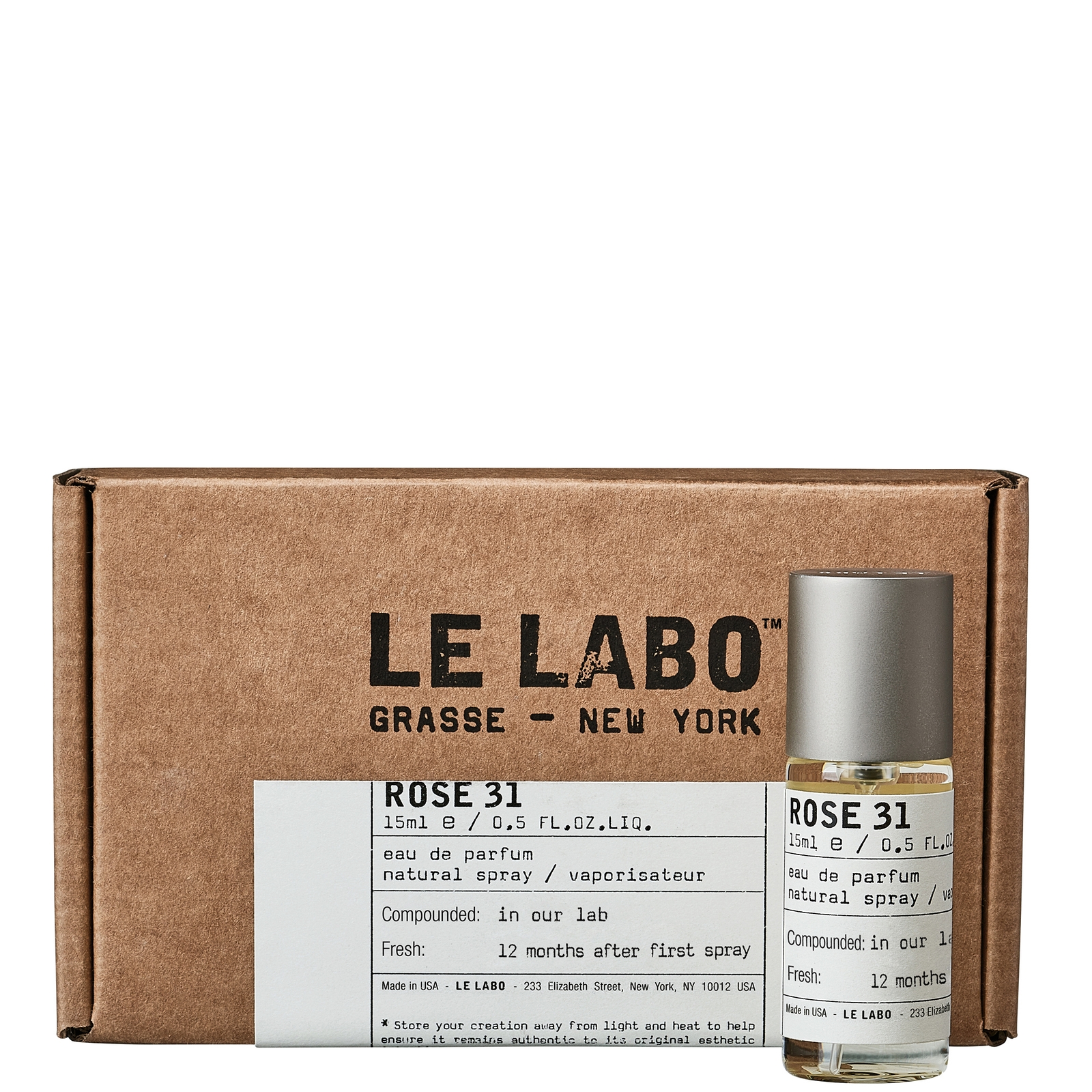 Photos - Women's Fragrance Le Labo Rose 31 - Eau De Parfum - 15ml 