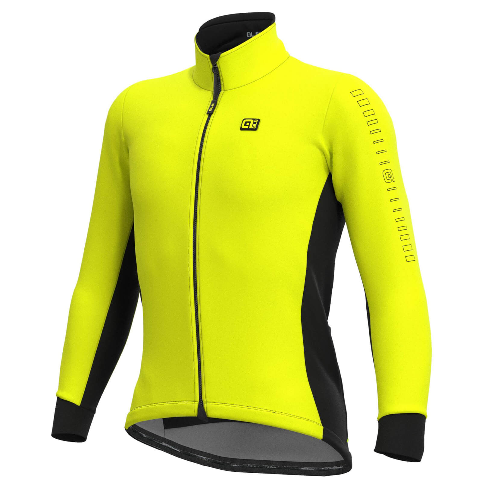 Image of Alé Solid Fondo Jacket - M - Fluo Yellow