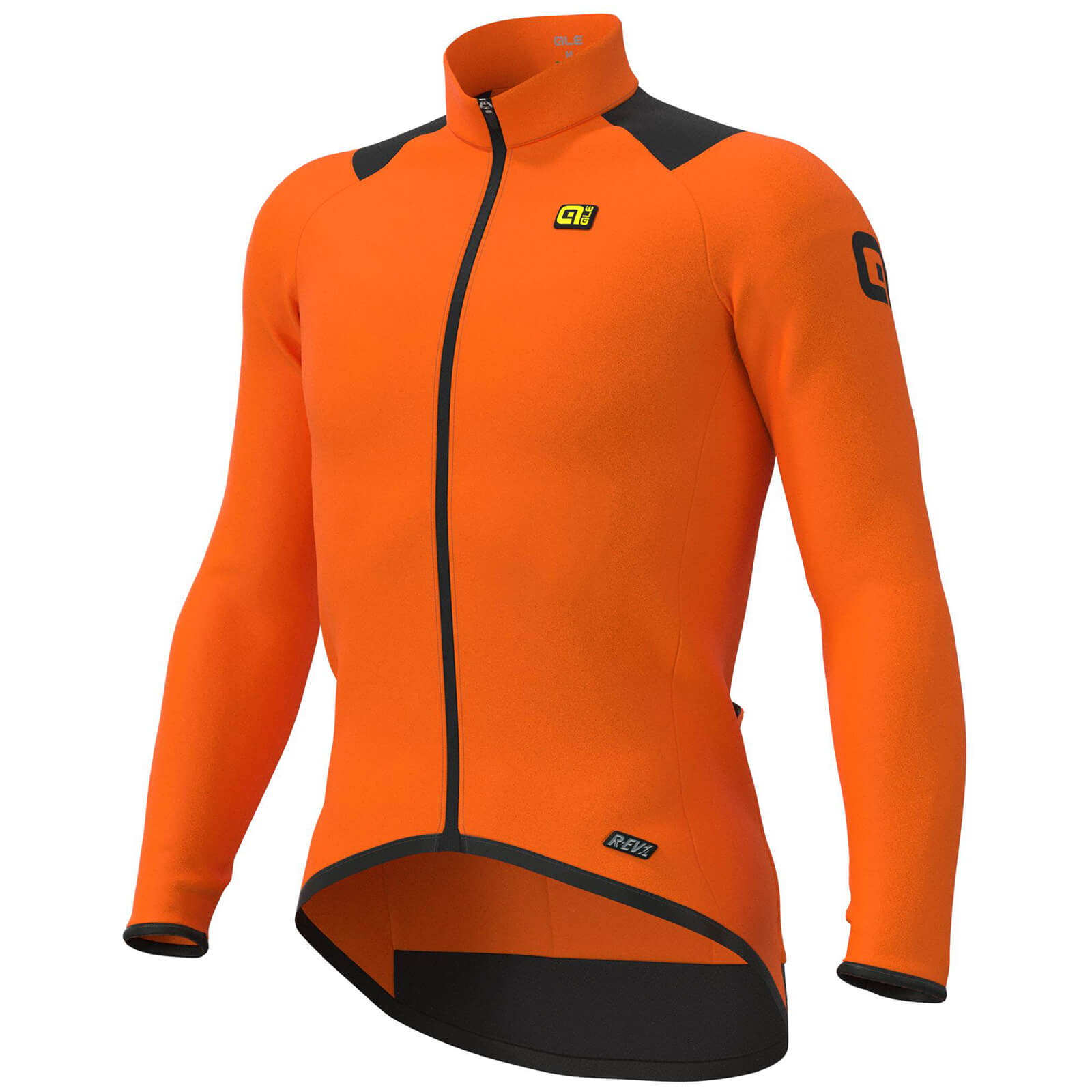 Alé R/EV1 Thermal Long Sleeve Jersey - L - Fluo Orange