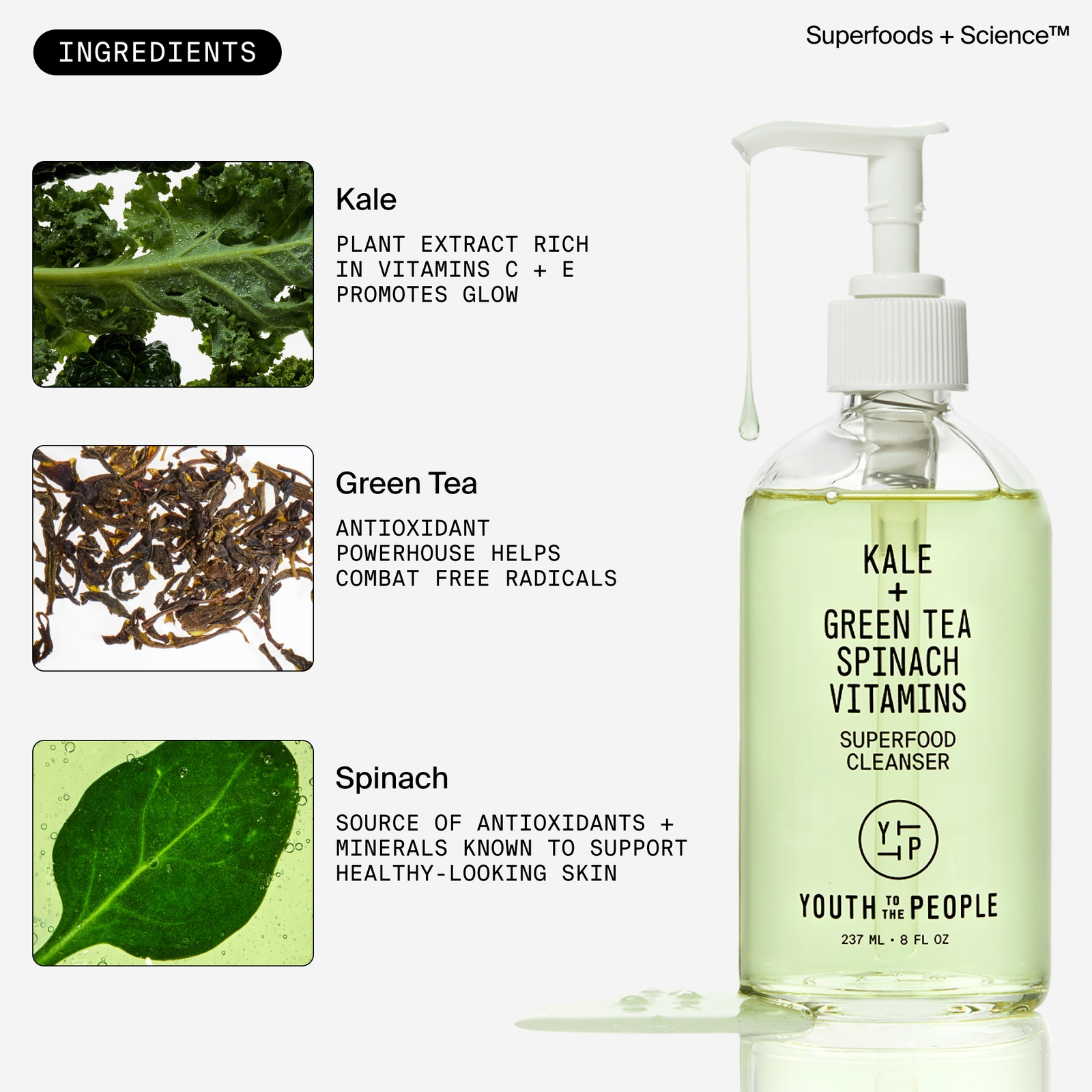 Thumbnail - Youth To The People Superfood Cleanser (Various Sizes) - 237ml