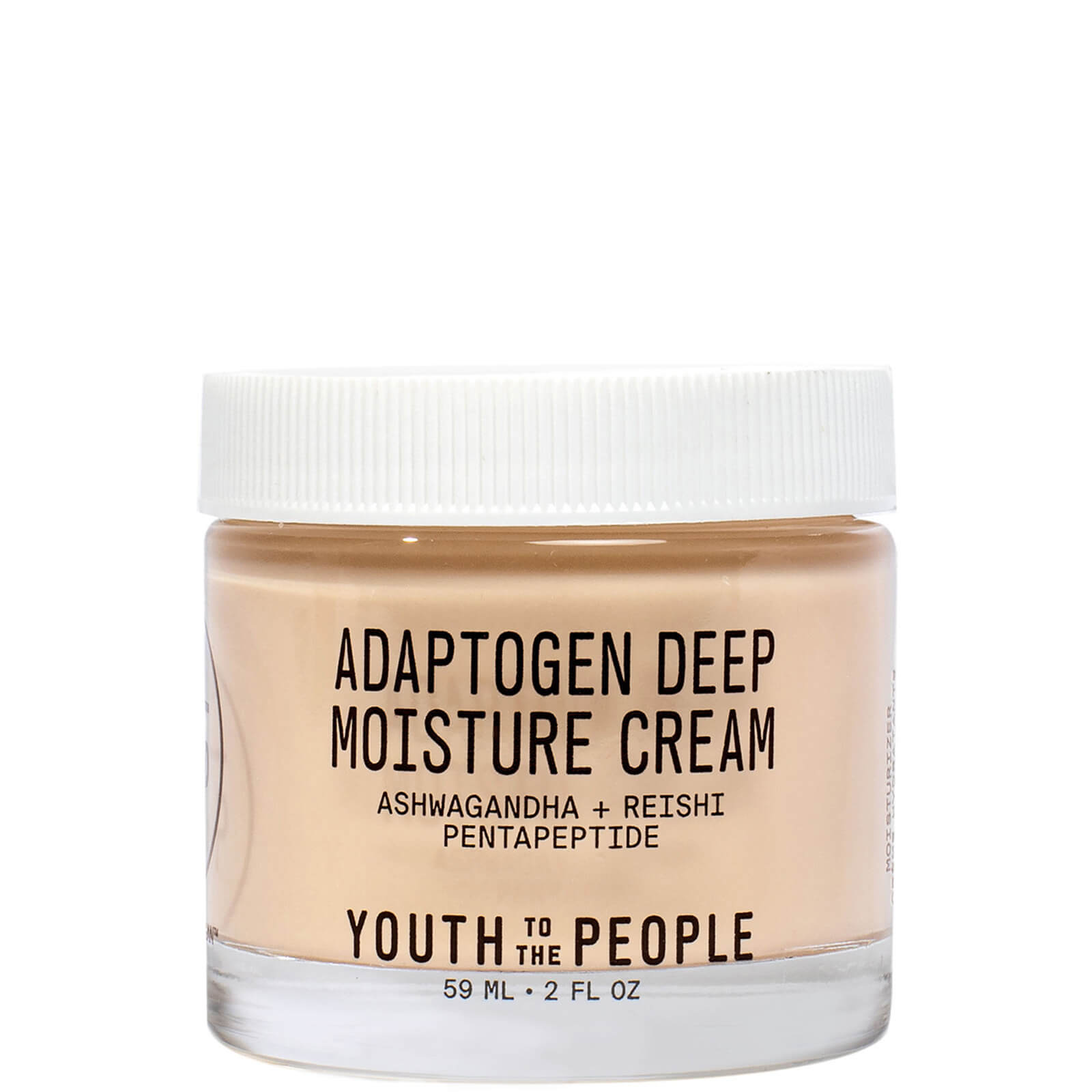 Youth To The People Adaptogen Deep Moisture Cream - Full Size In White