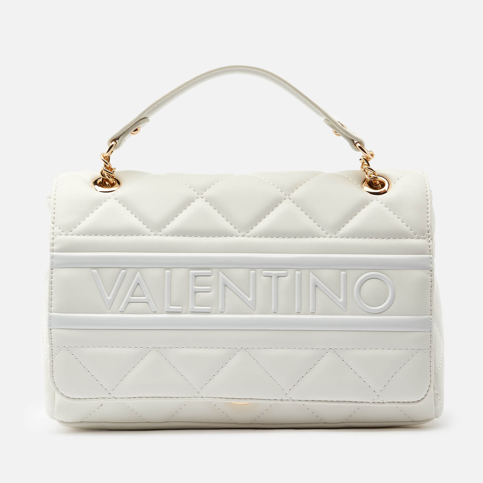 Valentino Women's Ada Quilted Shoulder Bag - White