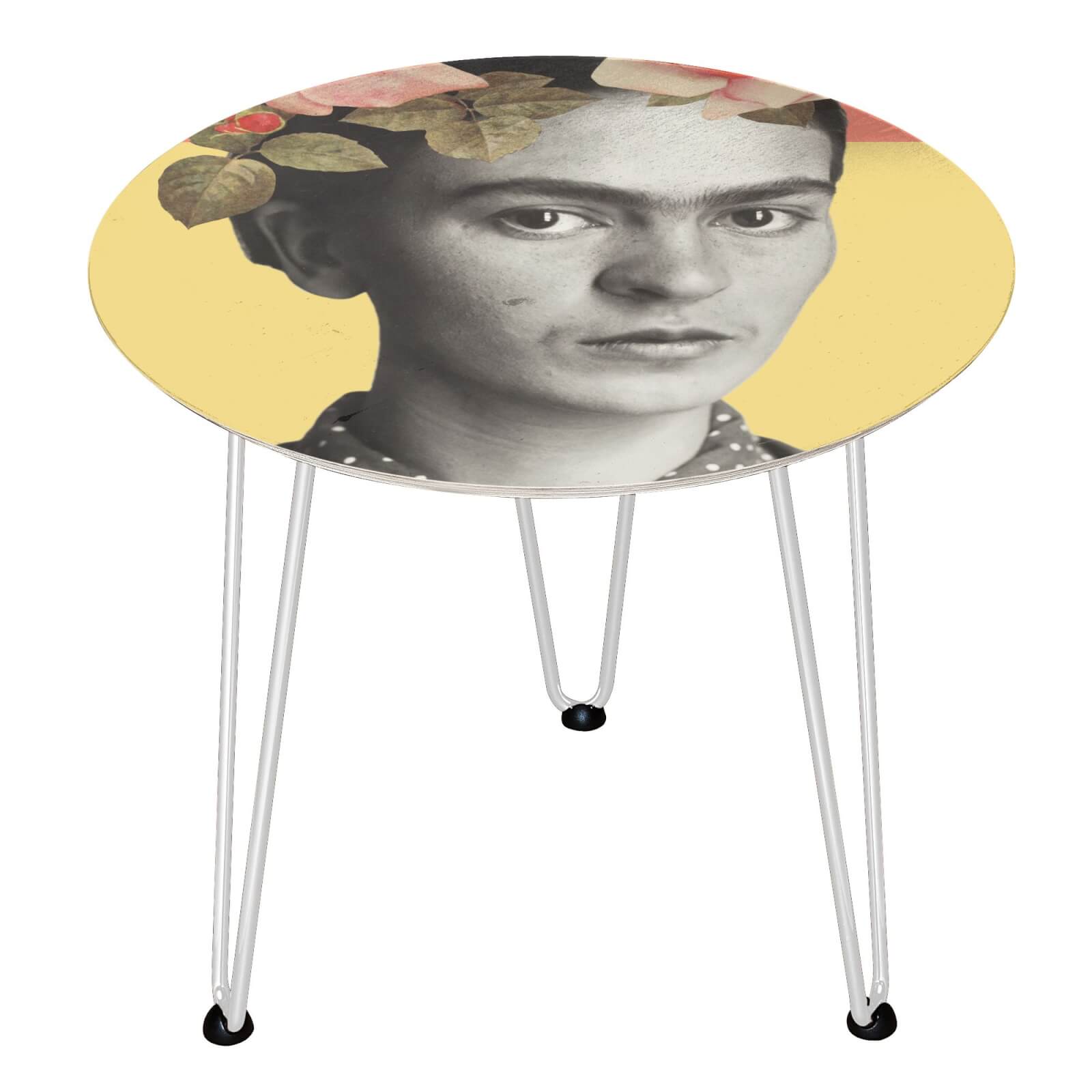 Frida Wooden Side Table - White