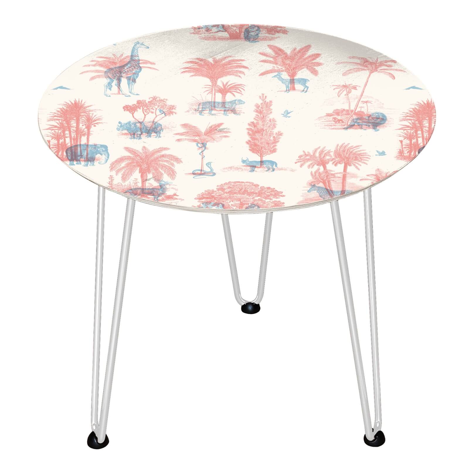 Where They Belong Wooden Side Table - White