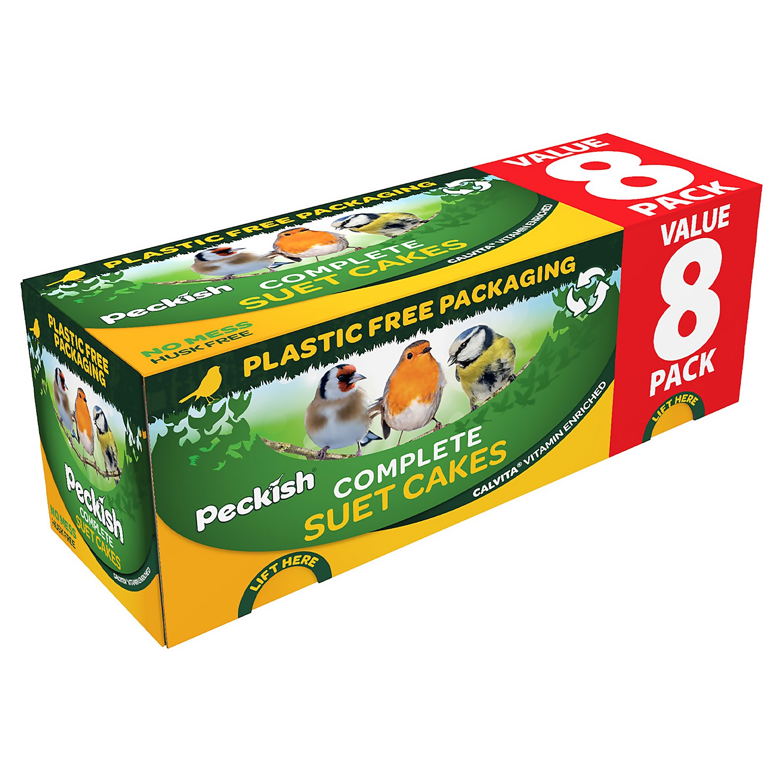 Photo of Peckish Complete Suet Cakes - 8 Pack