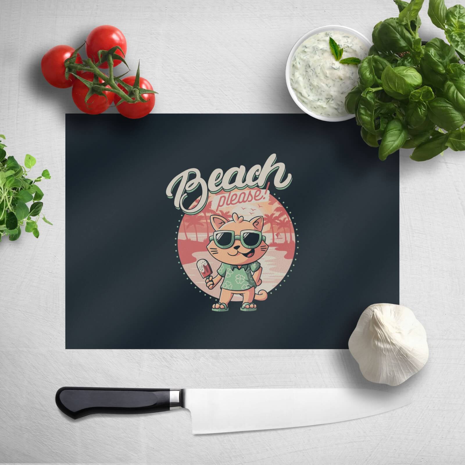 Beach Please Chopping Board