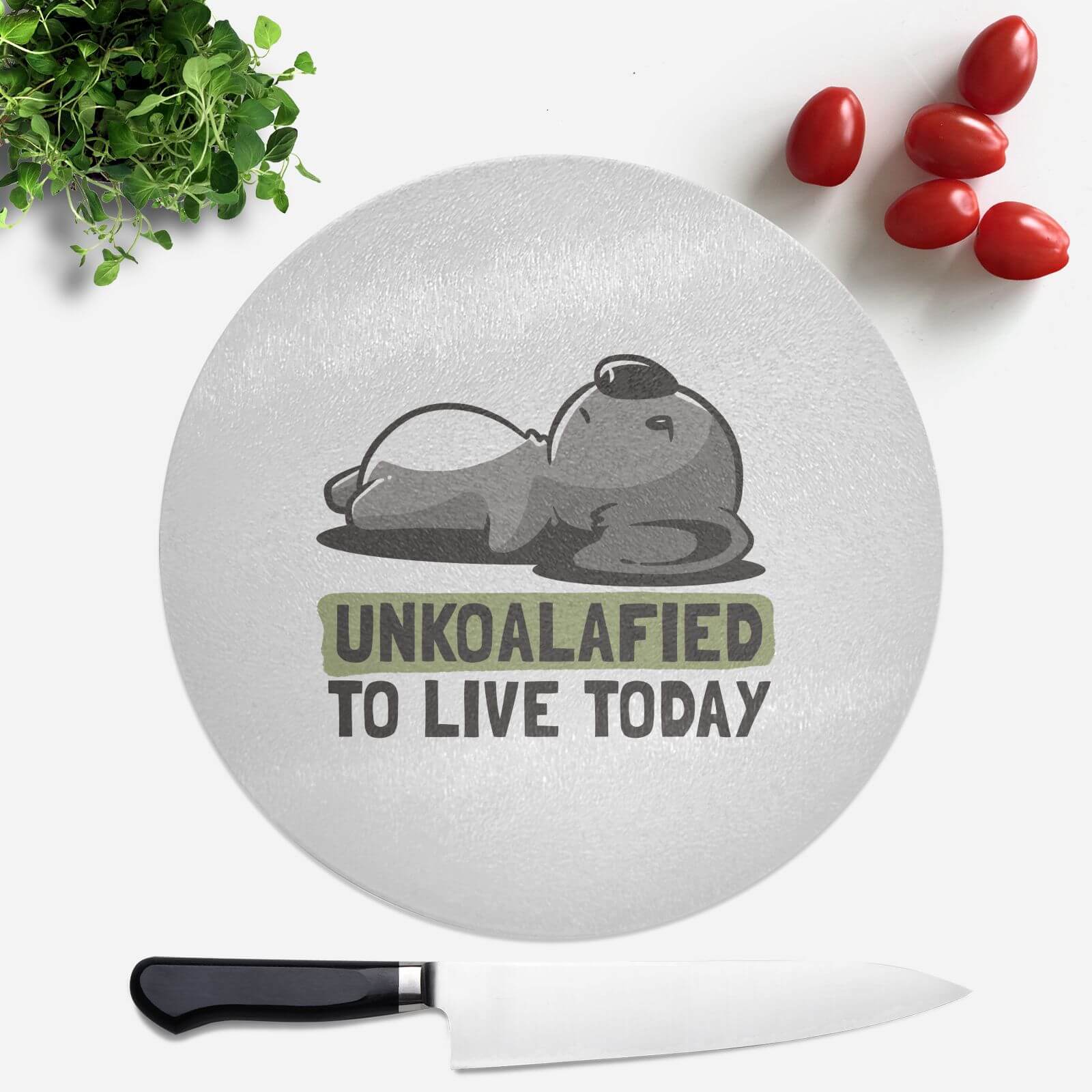 Unkoalified Round Chopping Board