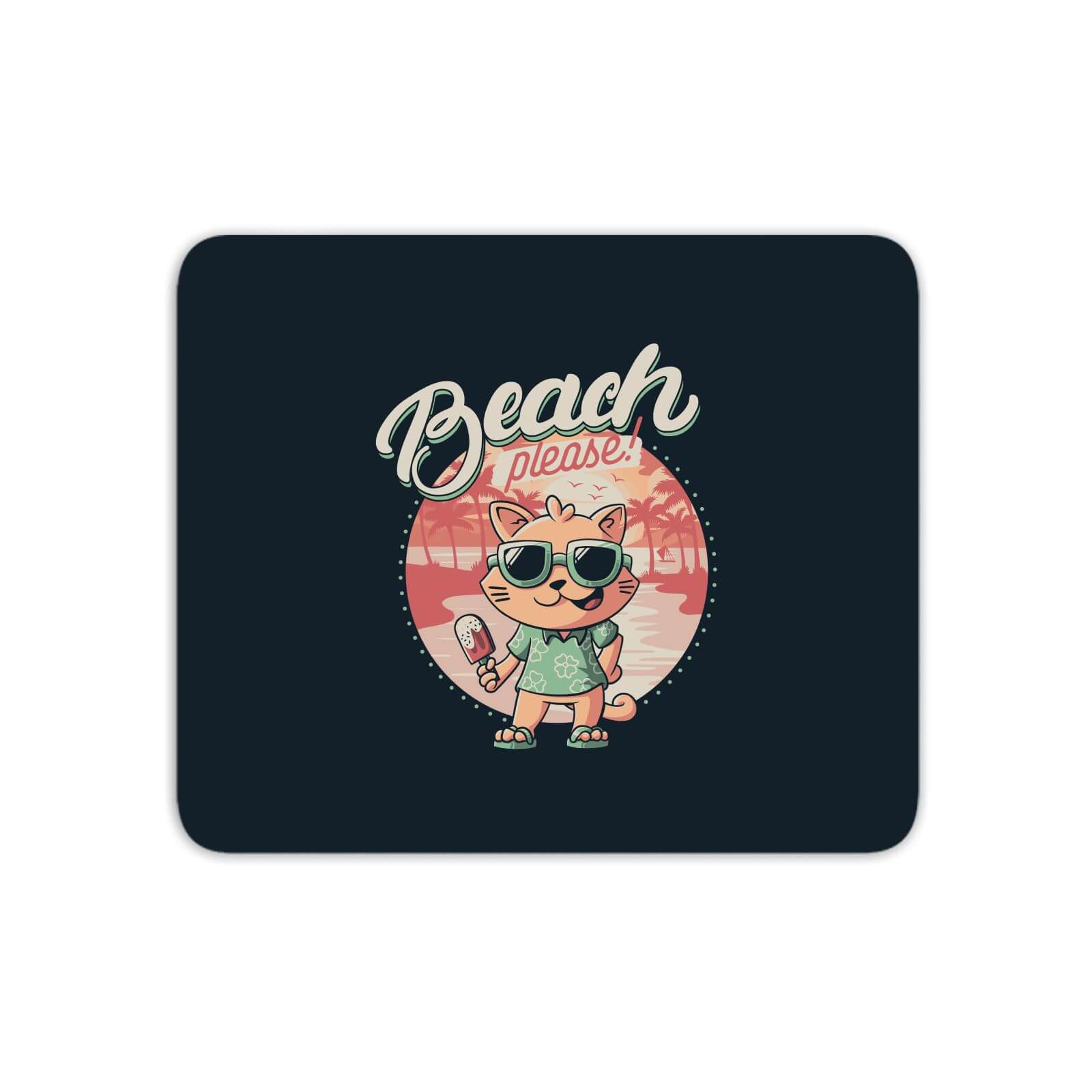 Beach Please Mouse Mat